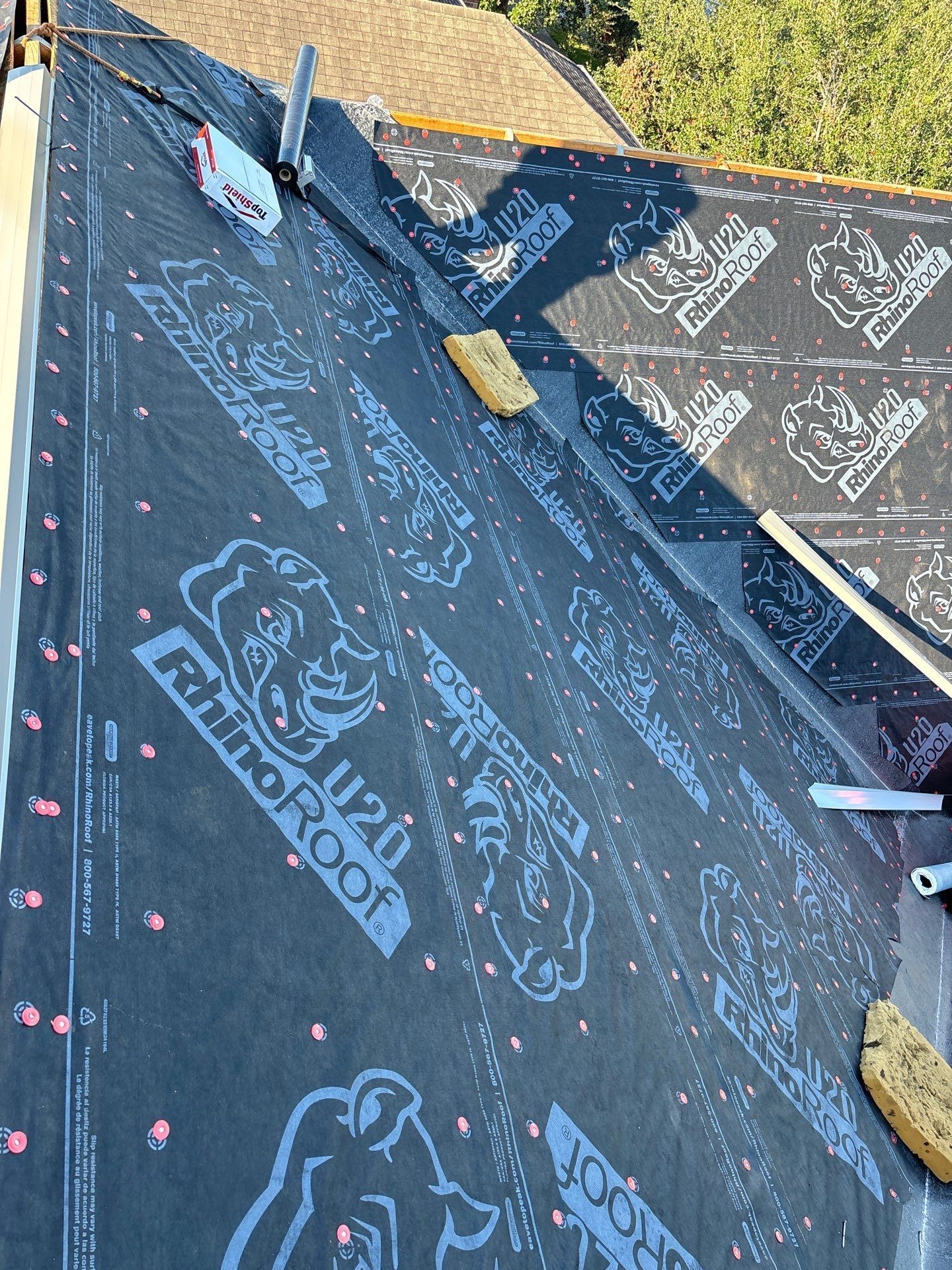Residential Roofing Installation using Owen's Corning Duration (Lifetime) Shingles by Roof Repair Company
