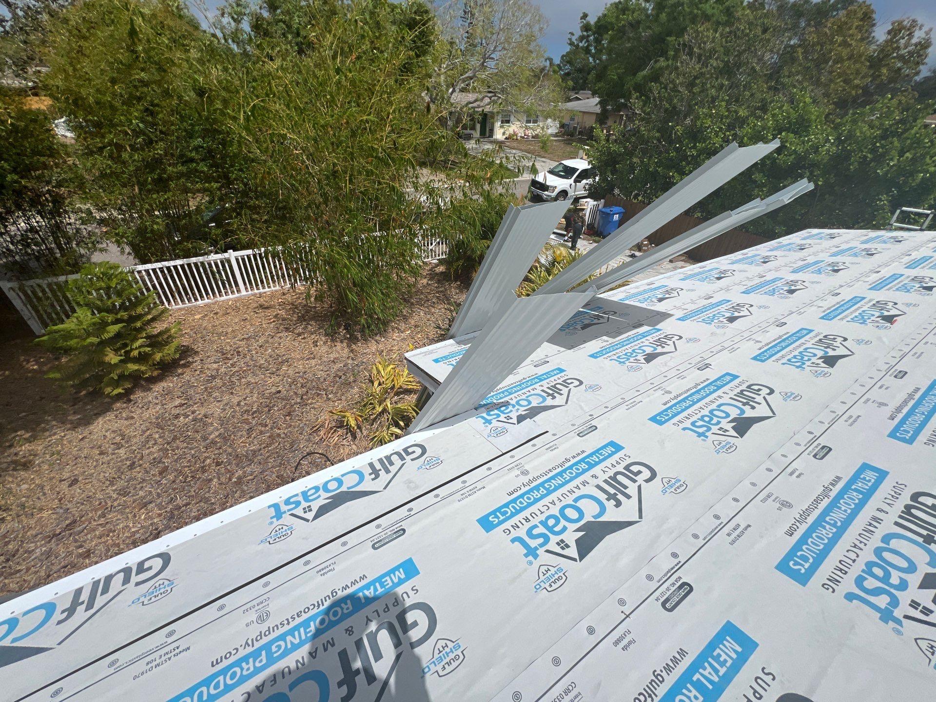 Polar White Standing Seam by Reimagine Roofing