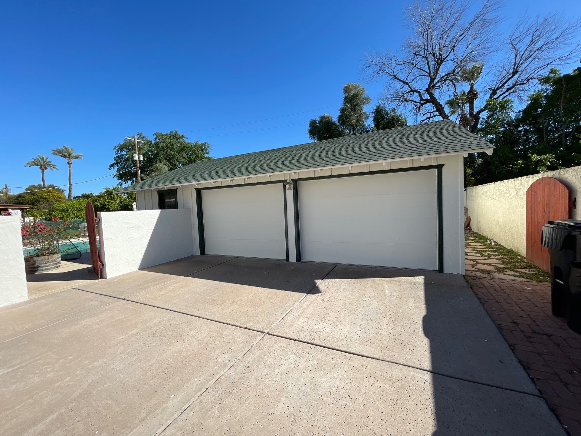 Wagon Wheel - A Stunning Home Exterior Makeover with Dunn Edwards Paints in Phoenix, AZ by Double G Painting Contractors, LLC
