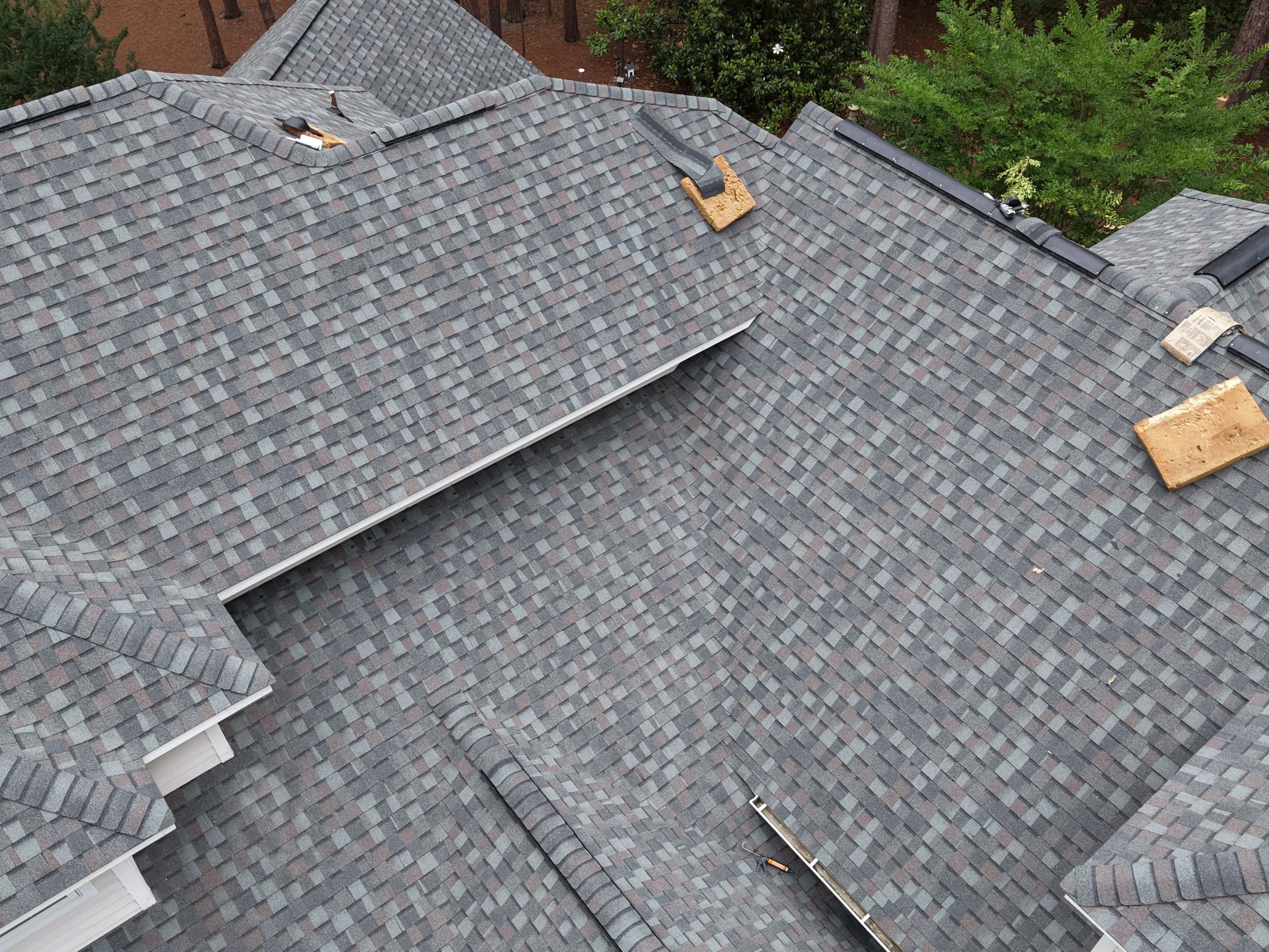 Architectural Shingle Roof Replacement and Skylight Upgrade in Pinehurst by Prepare The Way Roofing