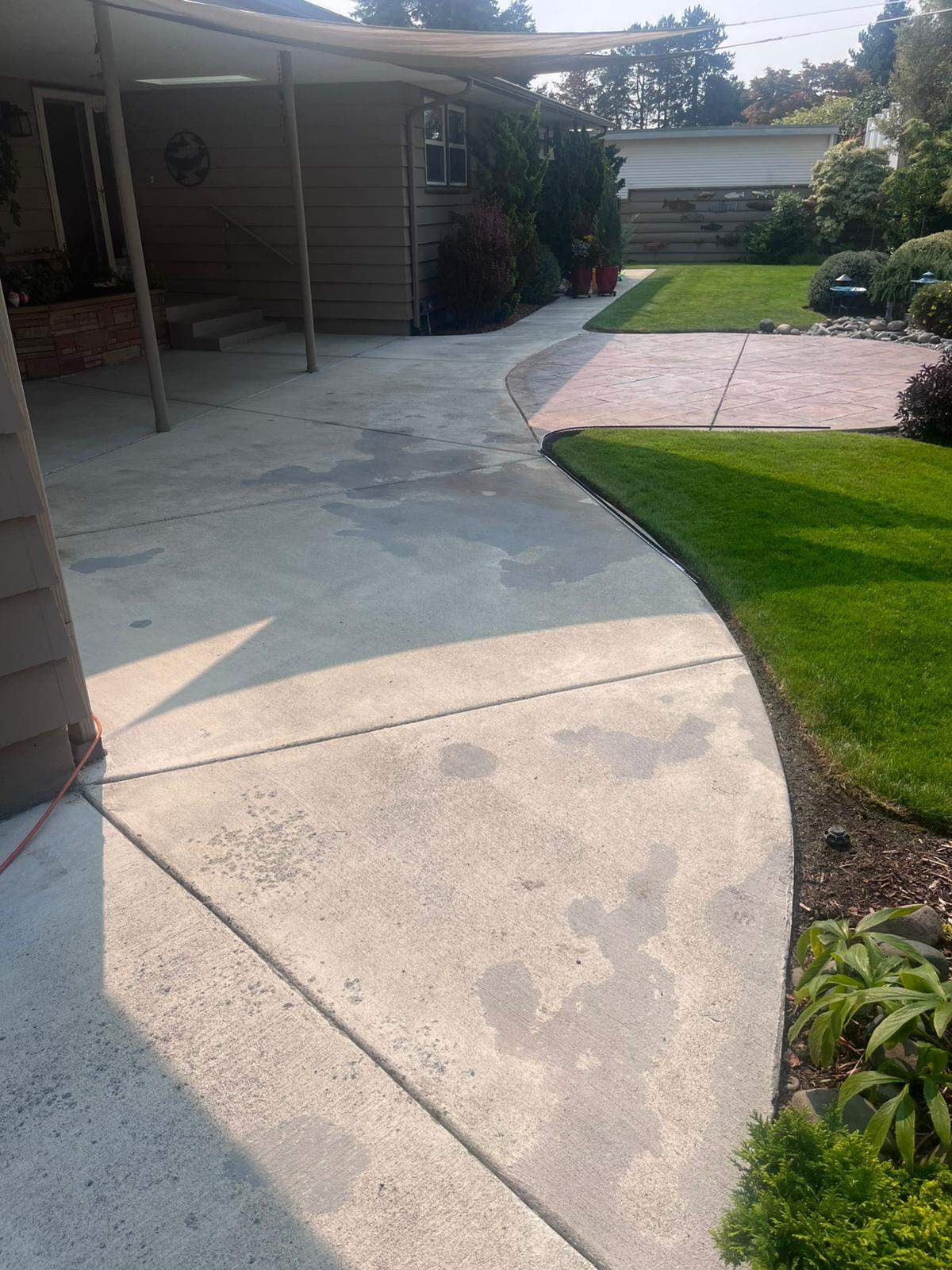 Timeless Charm Patio in Sistine Chapel by Concrete Coating Experts Inc.
