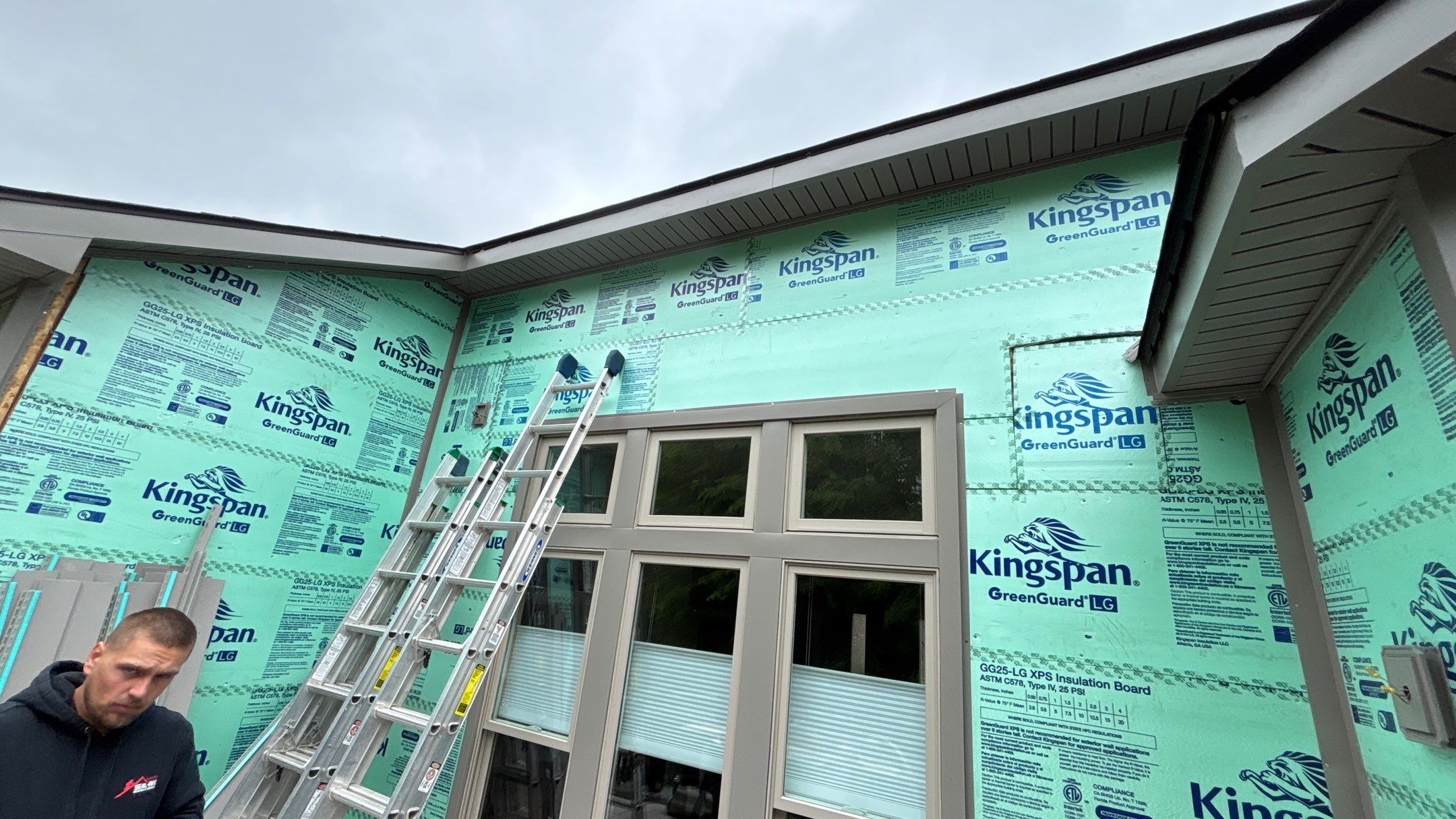 Siding Replacement using Alside Storm Grey by 180 Contractors