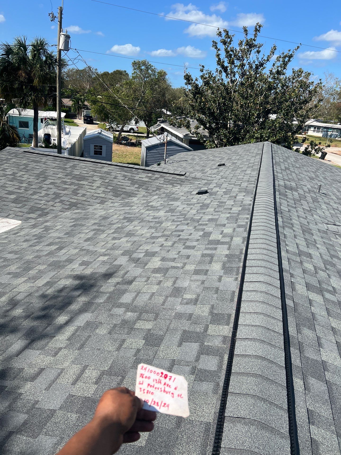 Project in St. Petersburg 33710 by Mitchell Roofing Company LLC 
