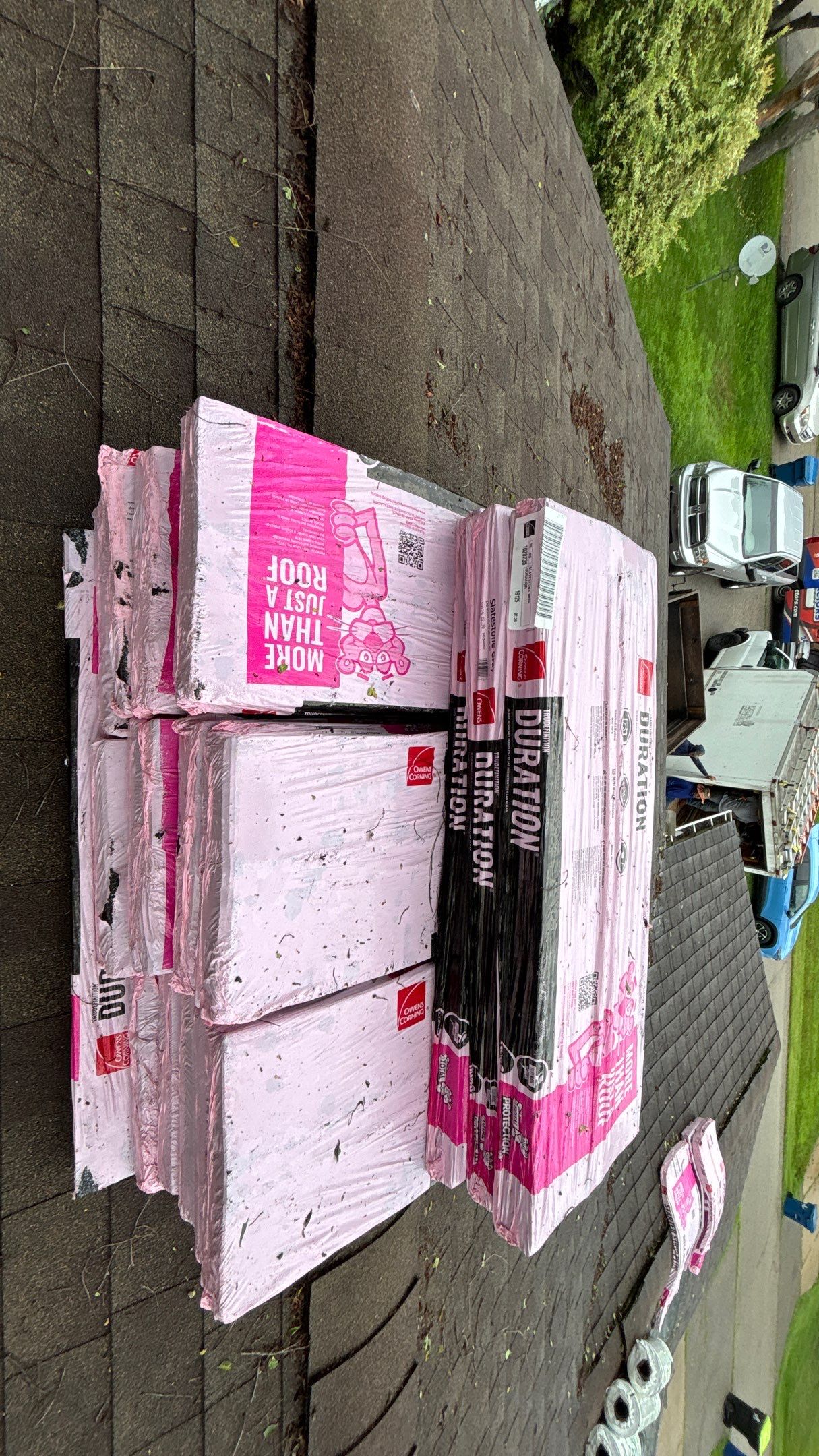 Roof Replacement using Owens Corning Slatestone Gray by 180 Contractors