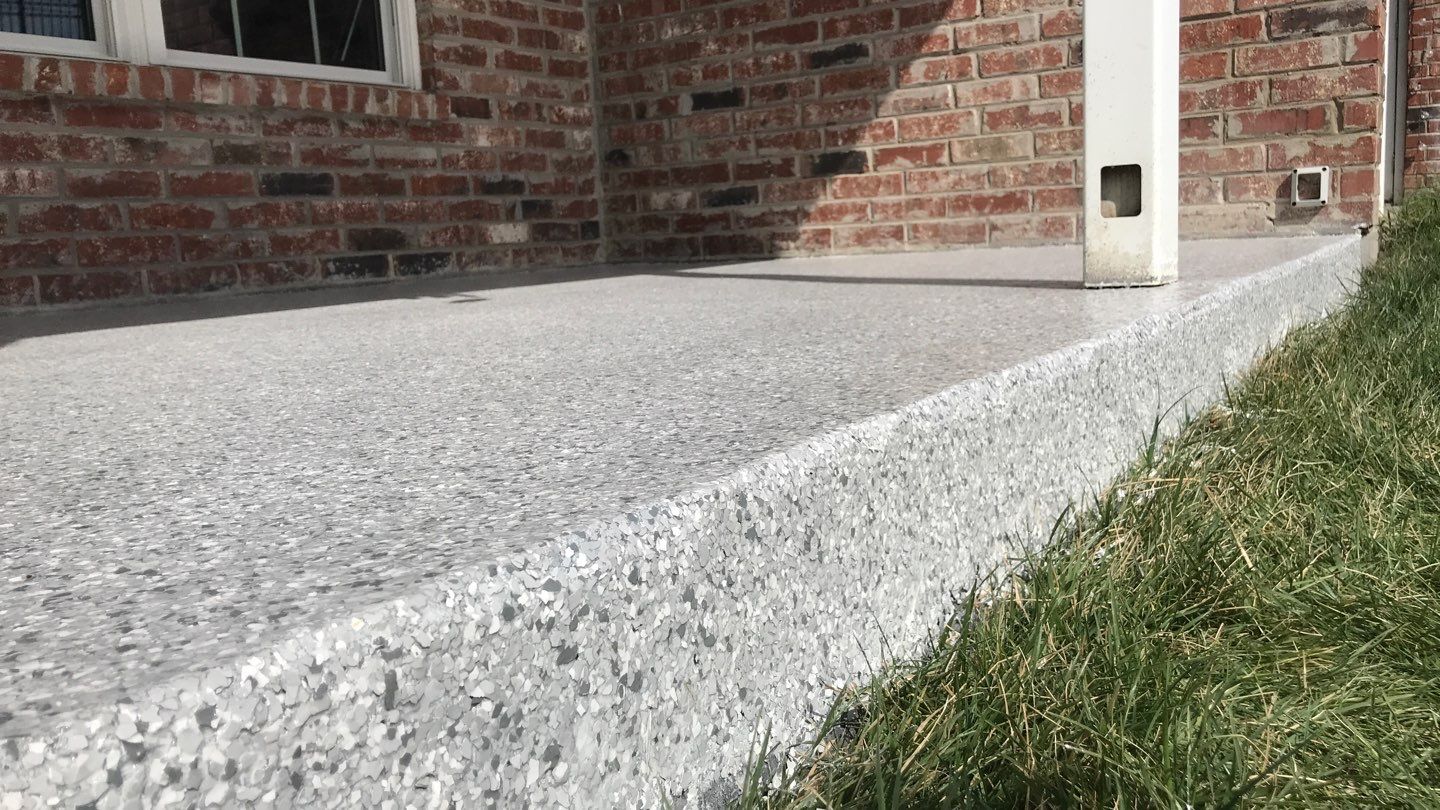 Patio using Shoreline by Select Painting, Coatings & Garage Cabinets