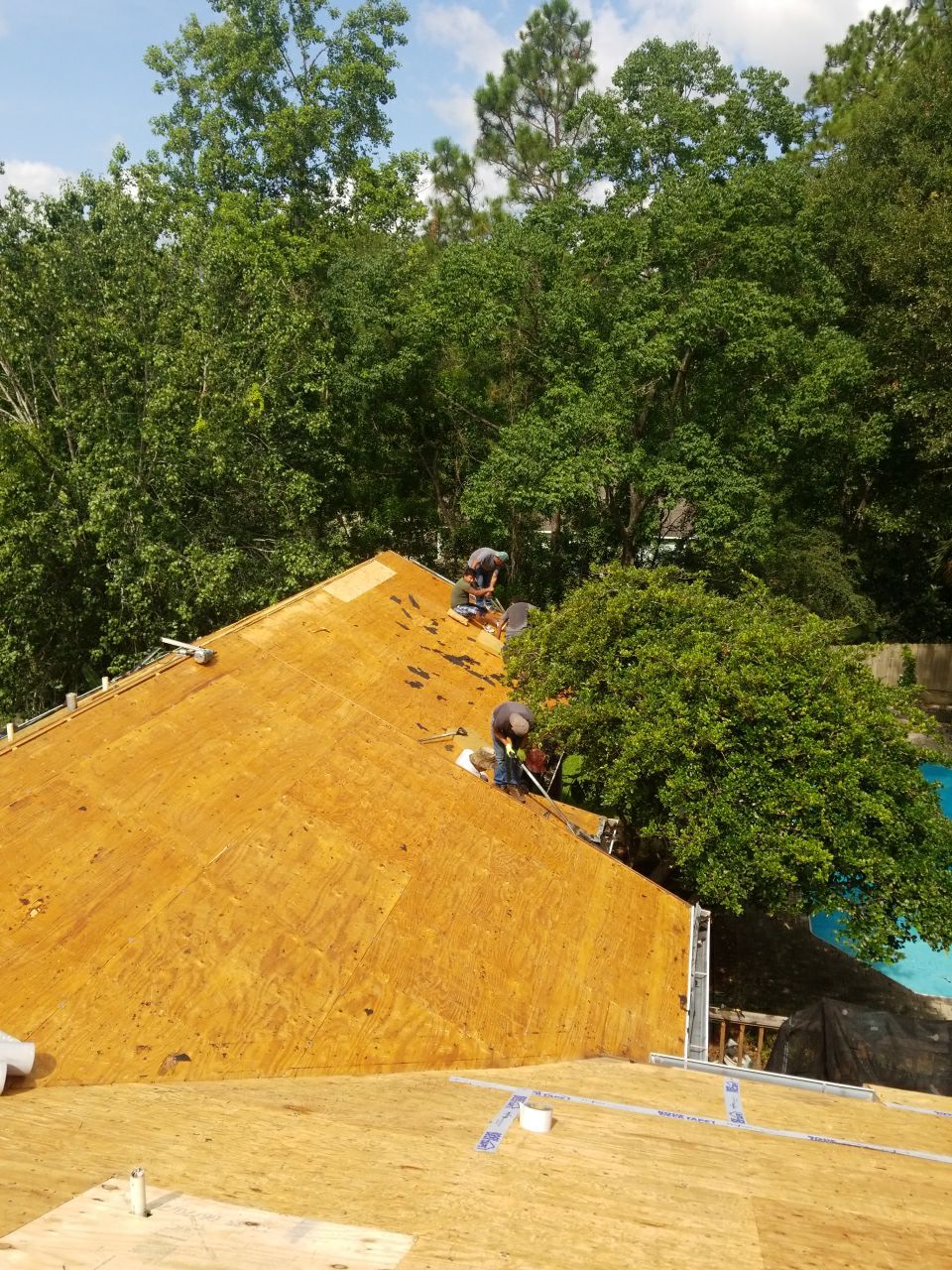 Residential Roofing Installation using Roof Replacement by American Roofing & Construction LLC