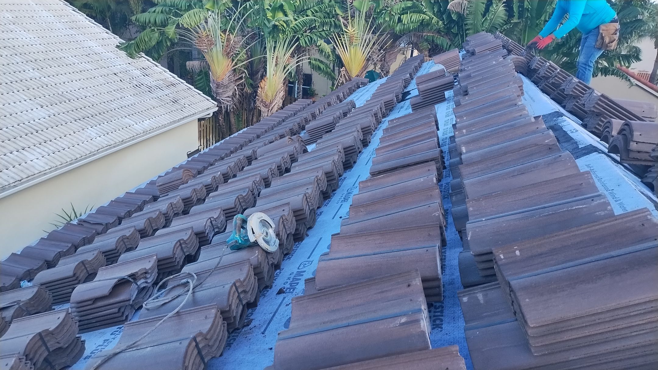 Residential Roofing Installation using WestLake Roofing Tile by BLUES BROTHERS ROOFING