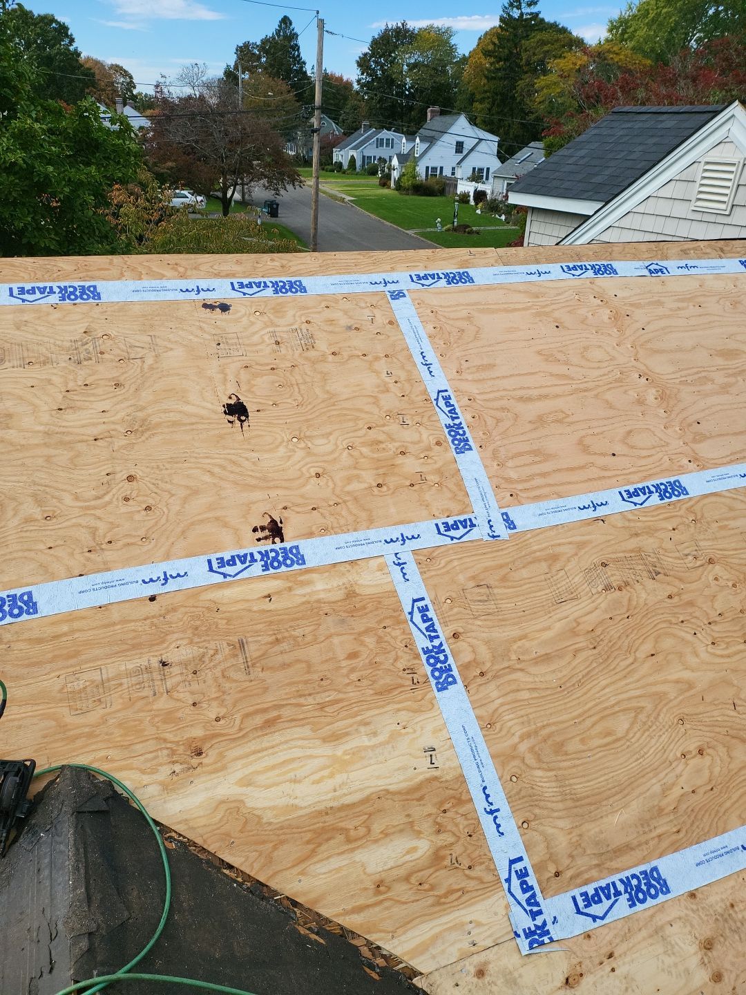 Residential Roofing Installation using Owens Corning Duration Onyx Black by A Plus Exterior