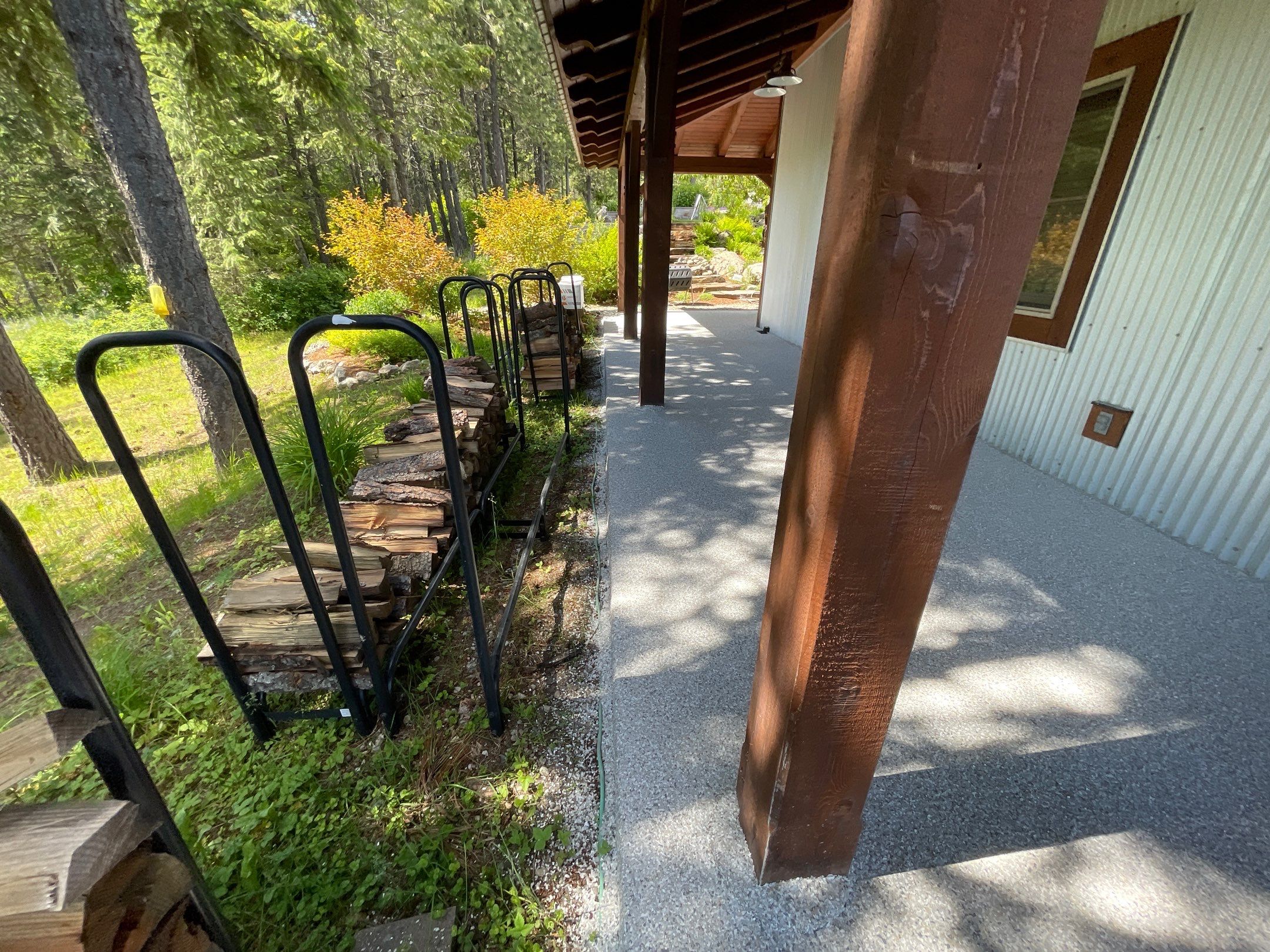 Patio Transformation using Mt Everest by Croc Coatings, LLC