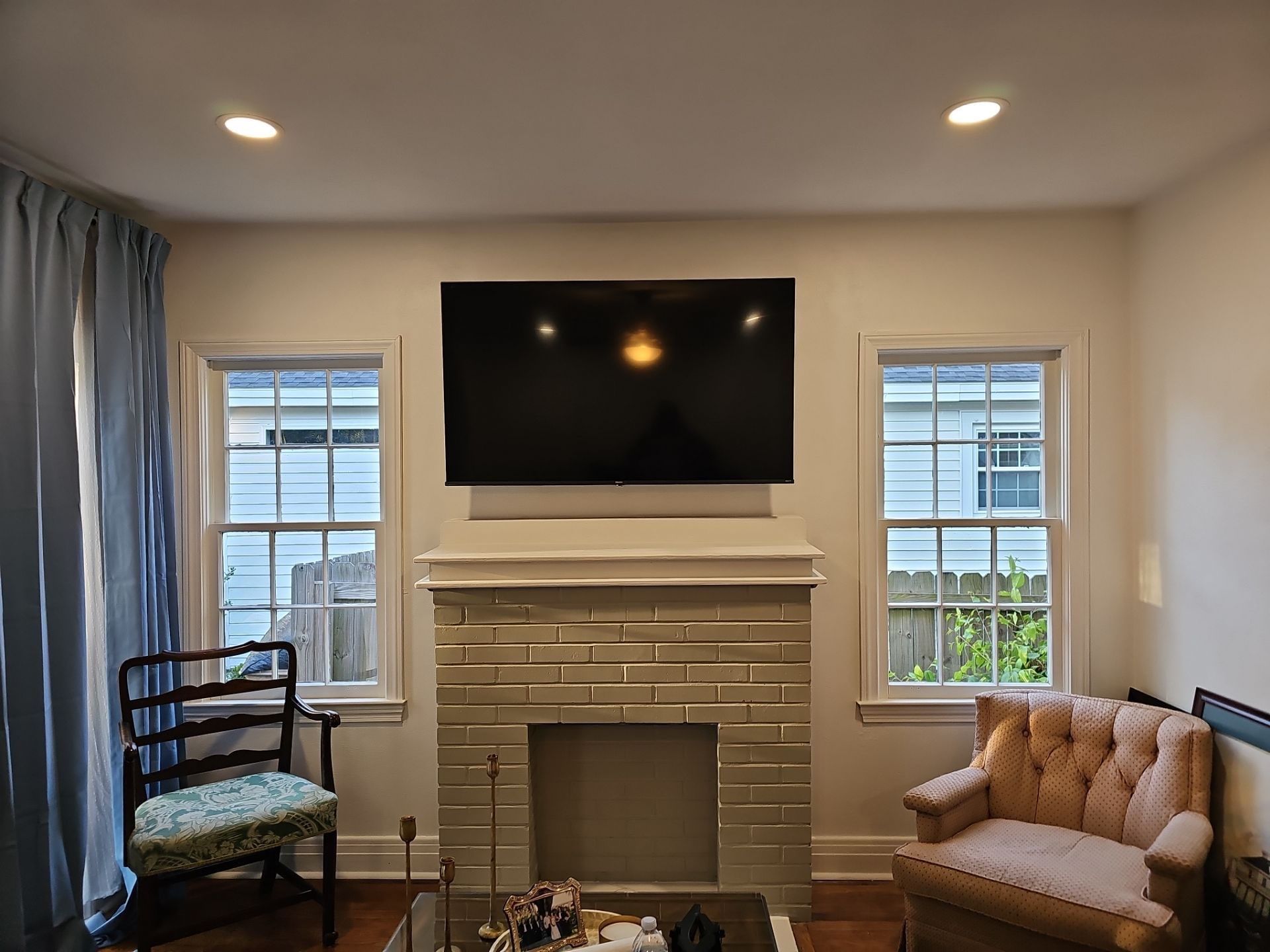 Fireplace TV Mounting Projects by Hangman Mounting & Installation 