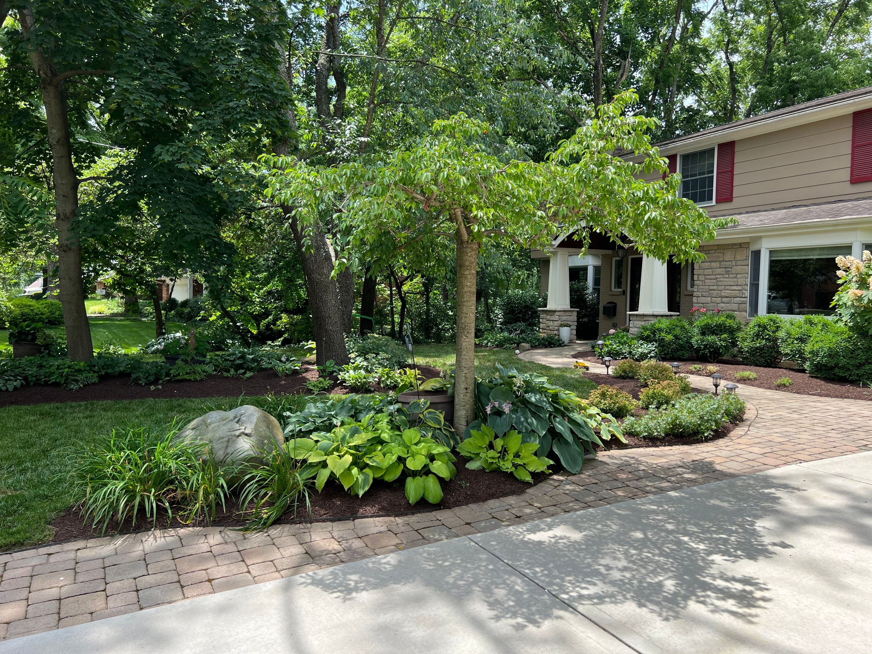 Spring Clean Up with additional Gravel Worl & Plant Installation by Reisenberg’s Lawn & Landscape, LLC