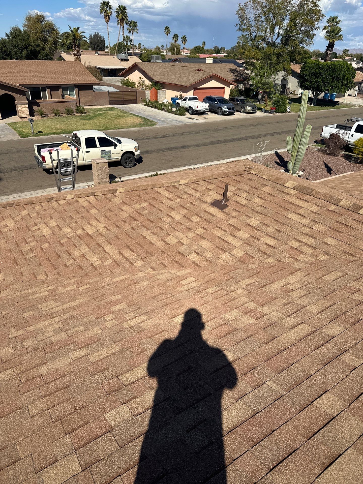 Desert Tan Shingles by Reimagine Roofing