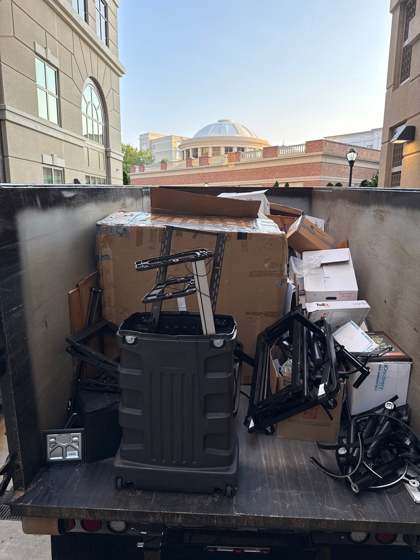 Project in Charlotte by Badger Hauling