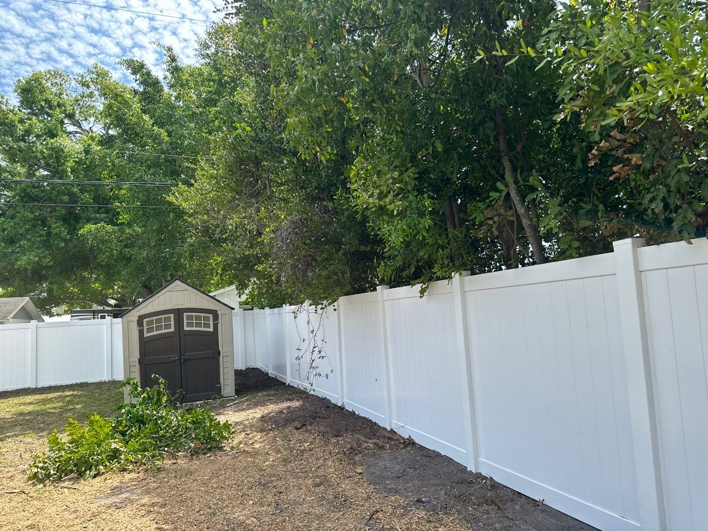 Vinyl Fence Installation using Vinyl Privacy Fence  by Asap fence and gates, LLC