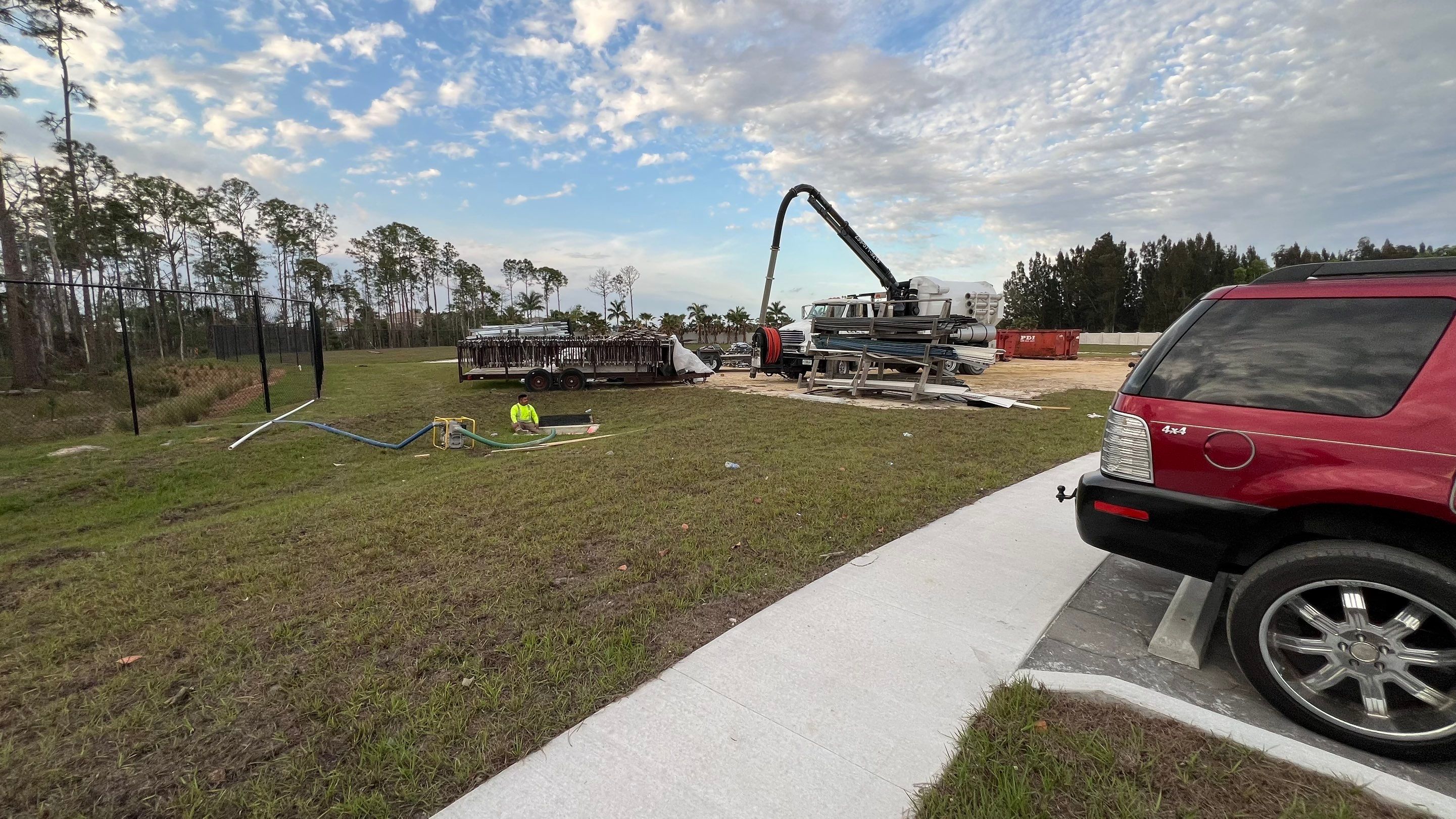 New Community Stormwater System Catch Basin Cleaning by APS Power & Water