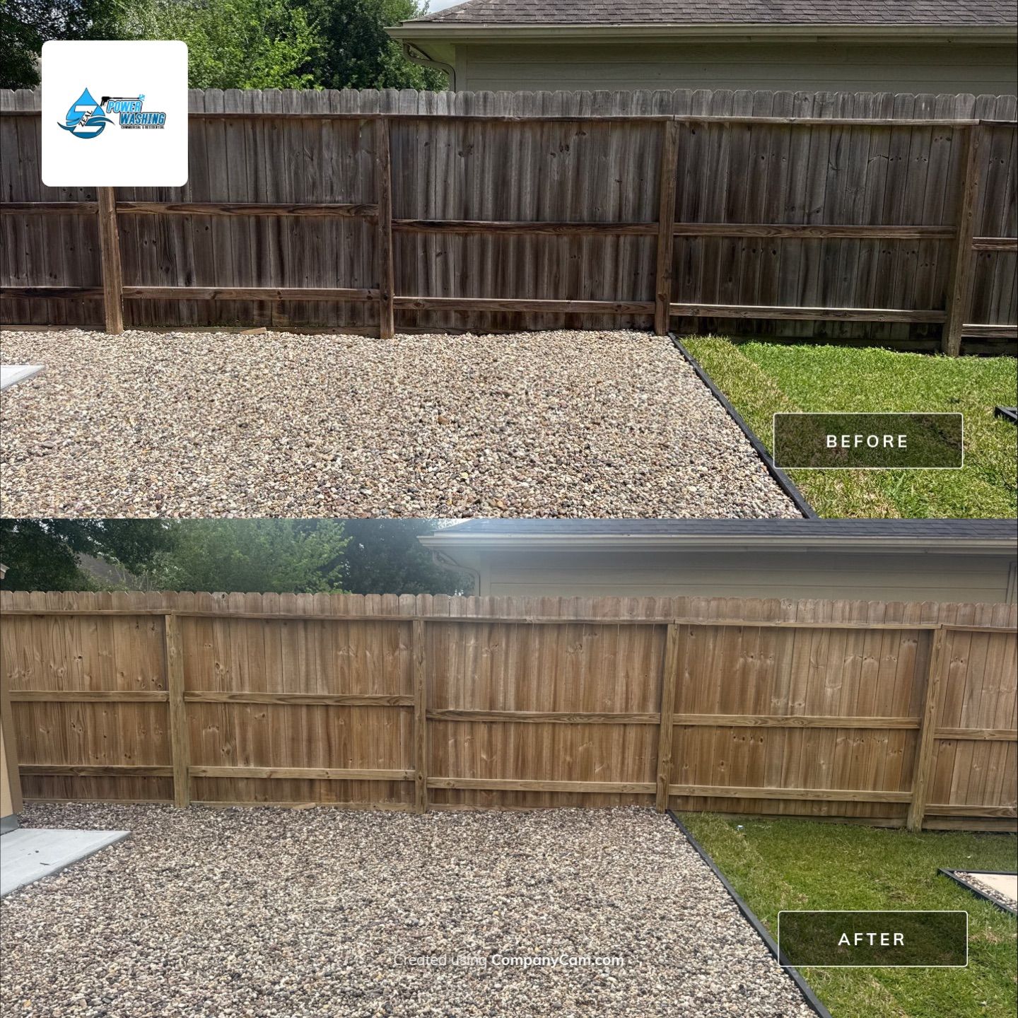 Night and day difference! by Zeal Power Washing