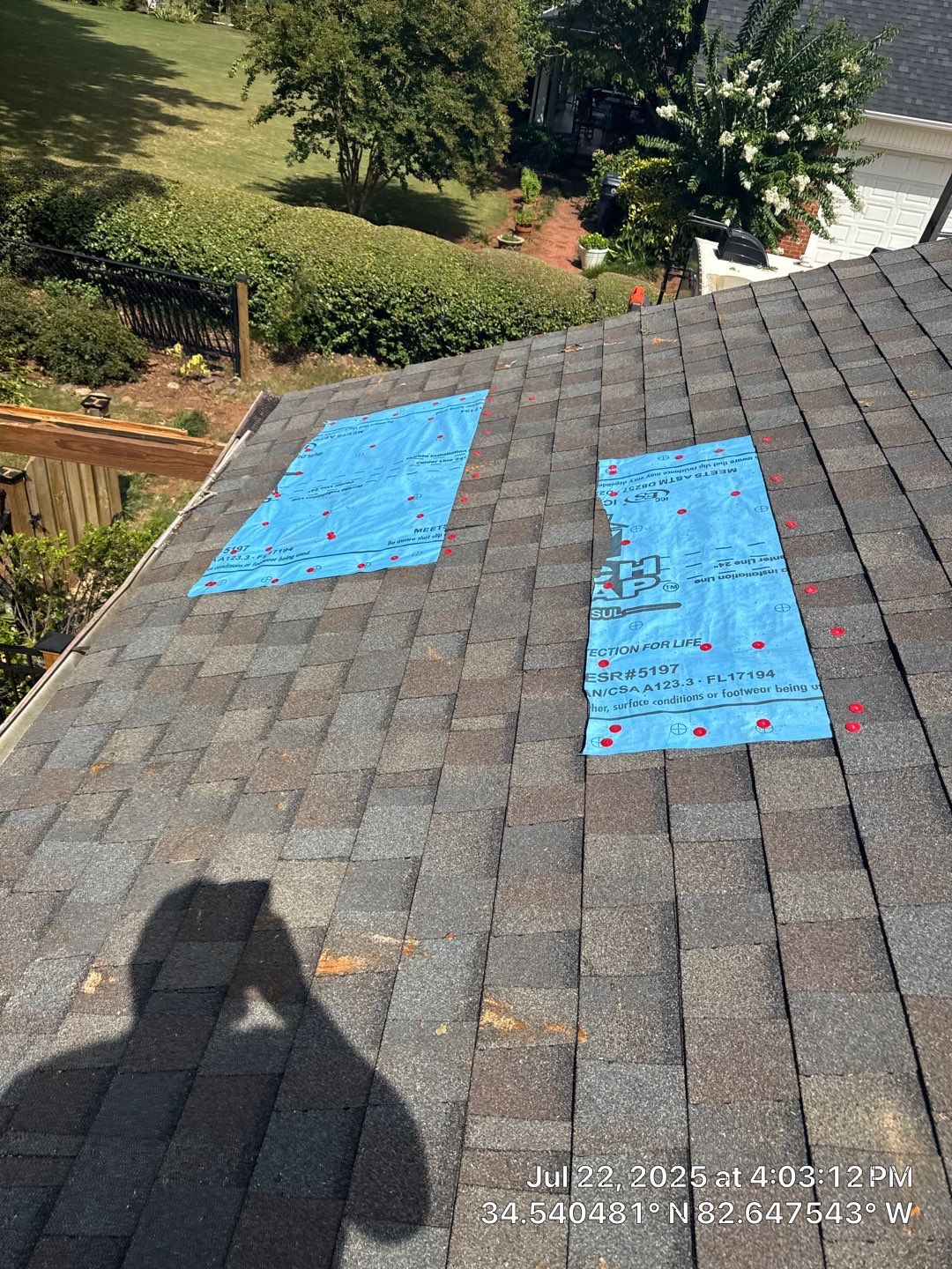 Architectural Asphalt Shingle Roof Replacement in Anderson, SC by Roofers LLC