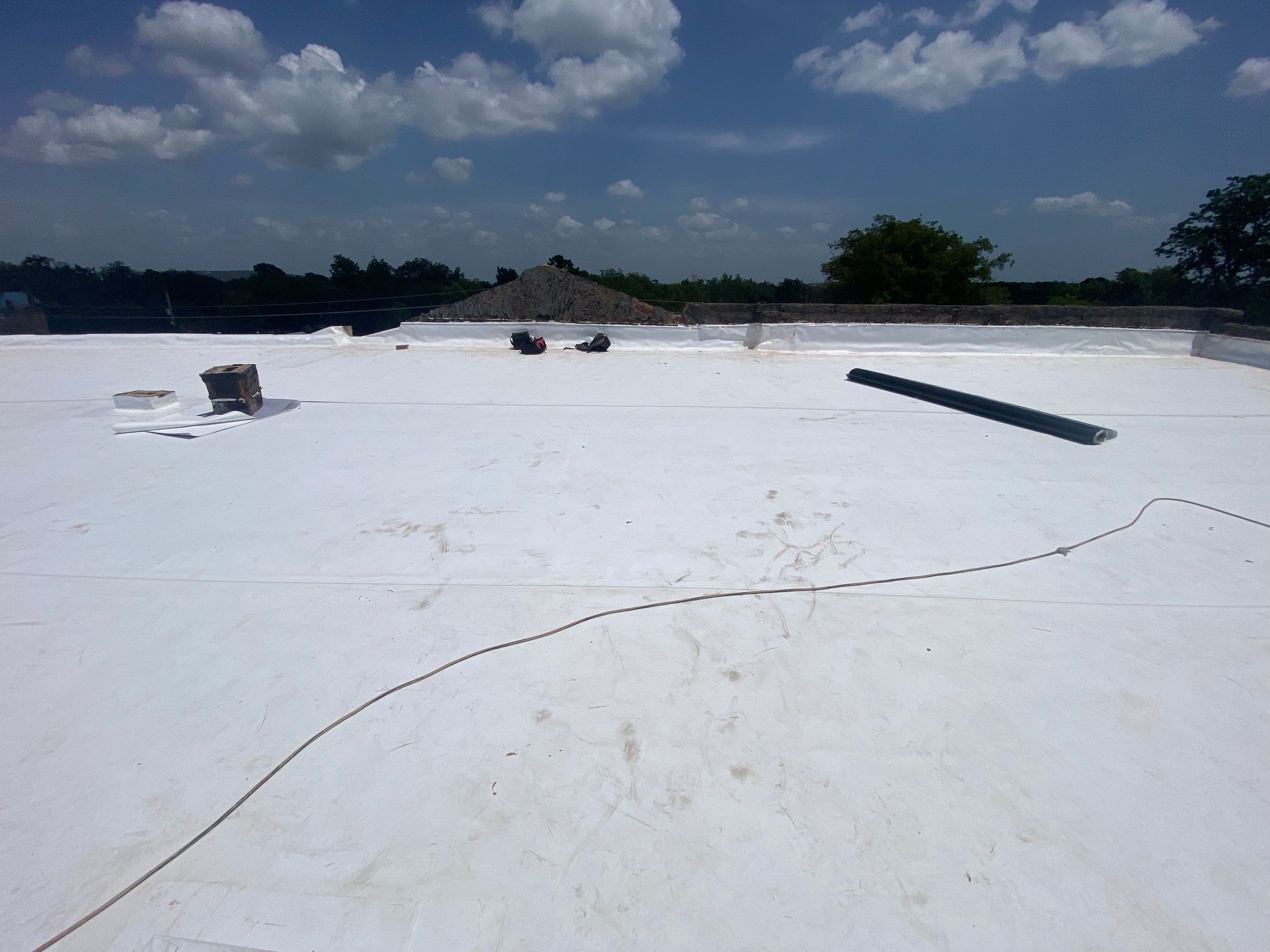 TPO Project in McAlester by Decor Roofing & Restoration