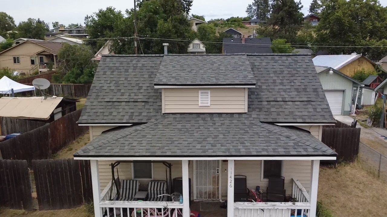 Residential Roofing Installation and Decking Repair in W Dalton Ave Spokane, WA 99205 The Denali System - Certainteed Landmark® Shingle - Granite Gray by Alpine Roofing