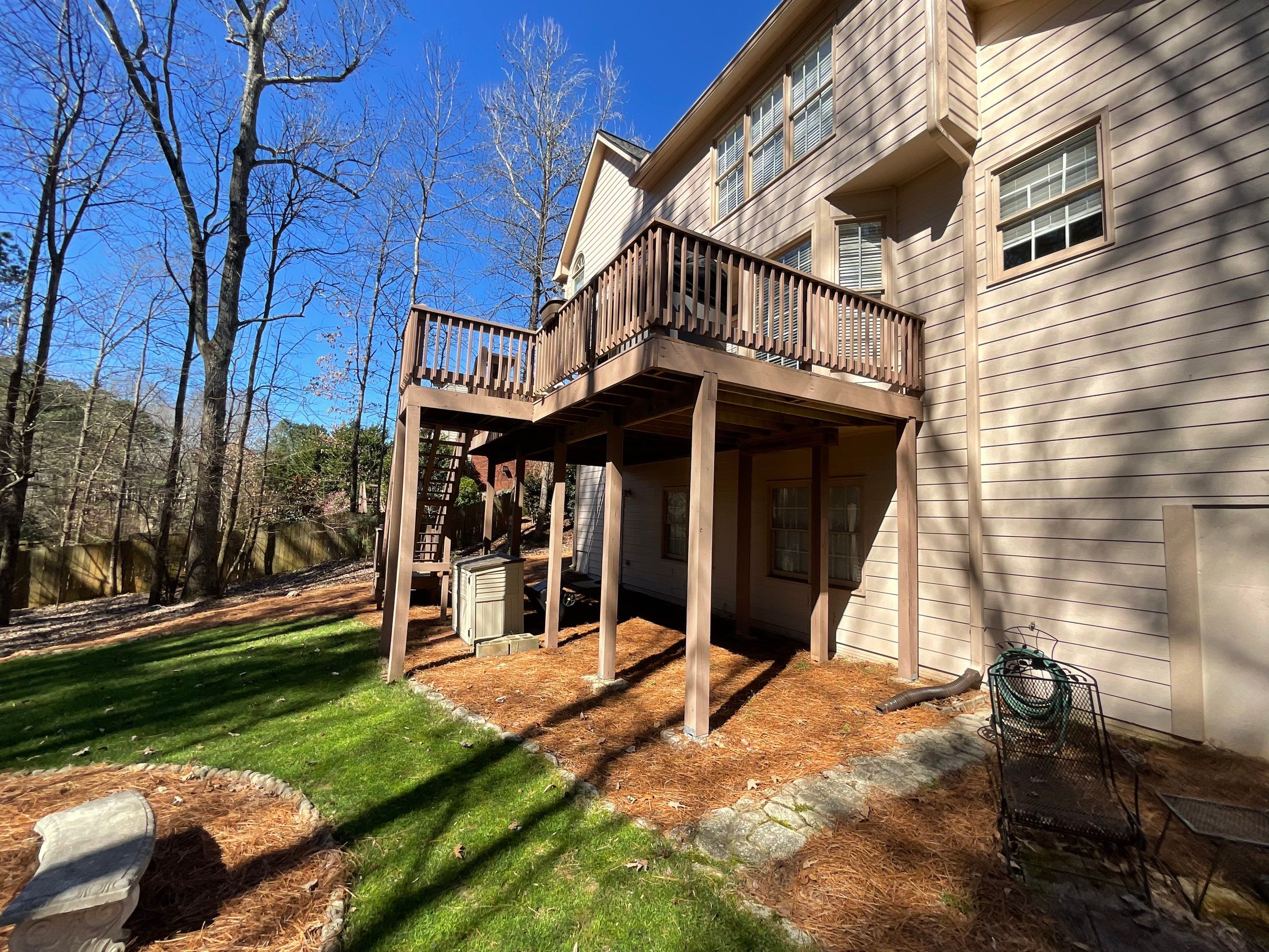 Exterior Painting and Trim Refresh for Suwanee Brick Home by Swift Home Renovations