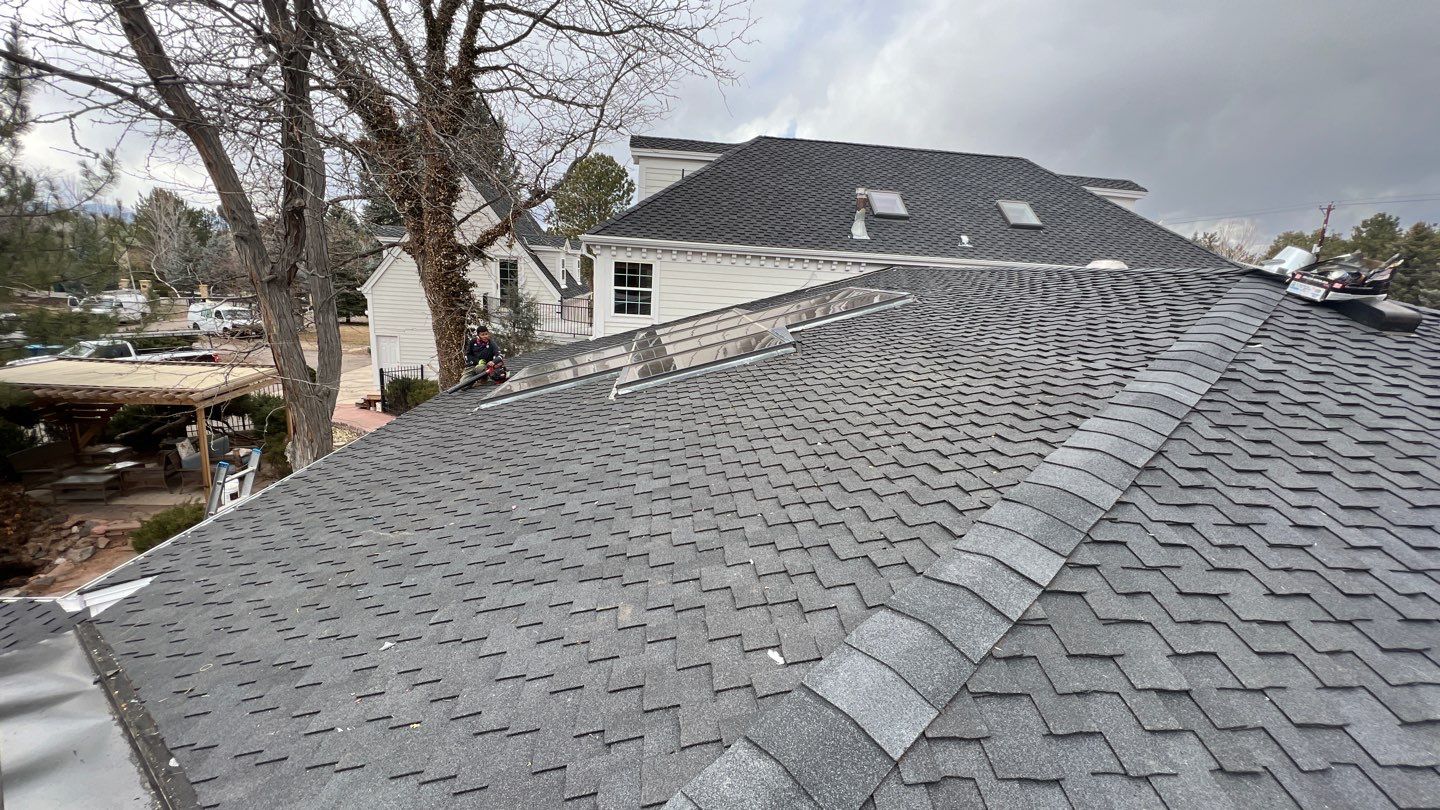 Residential Roofing Installation using CertainTeed Presidential TL - Charcoal Black by A to Z Roofing