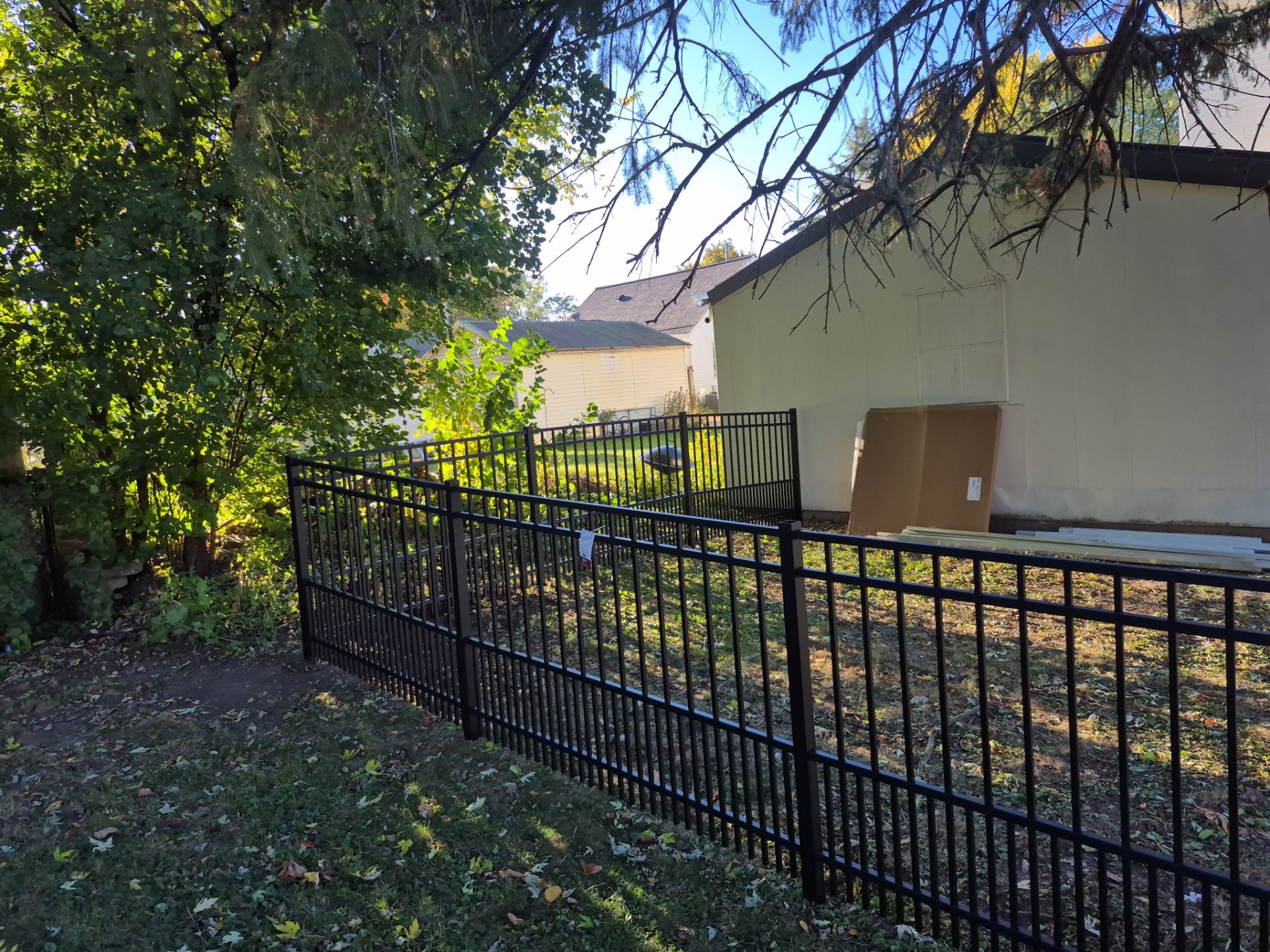 Puppy Panel Aluminum Fence by Madison Fence Company