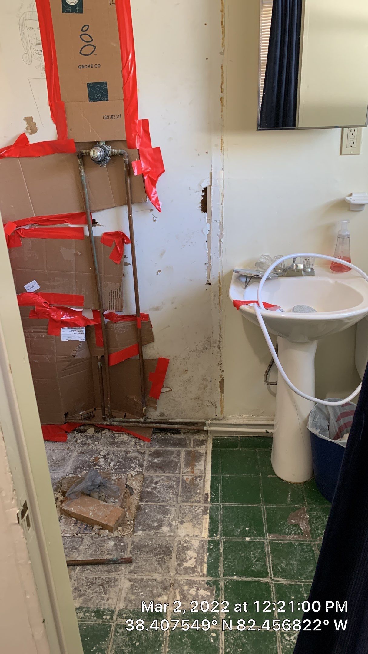 Bathroom Remodel using BCI Acrylic Shower System by Secure Construction Company Inc