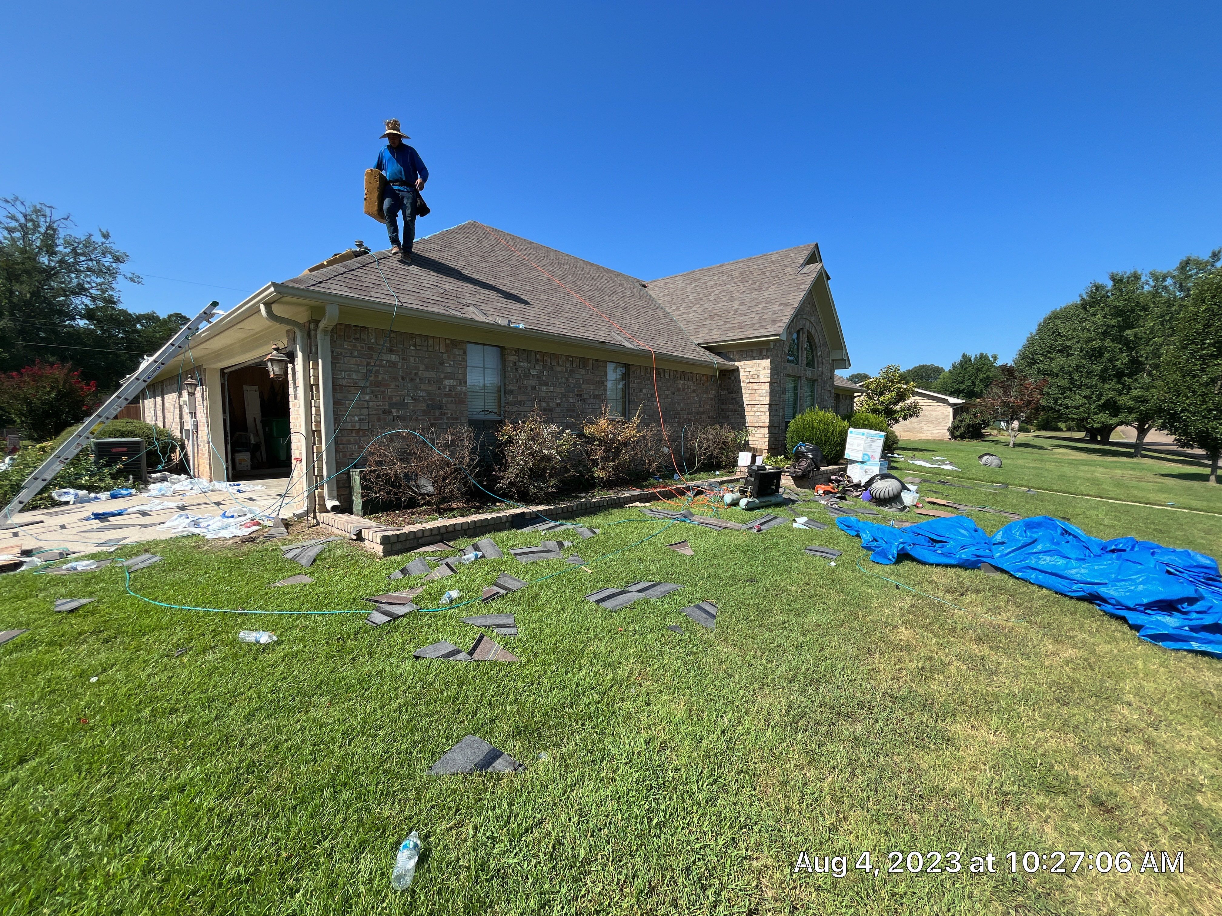 Storm Restoration Reroof: 40 Year Impact Rated Architectural Shingle by Hostetler Roofing