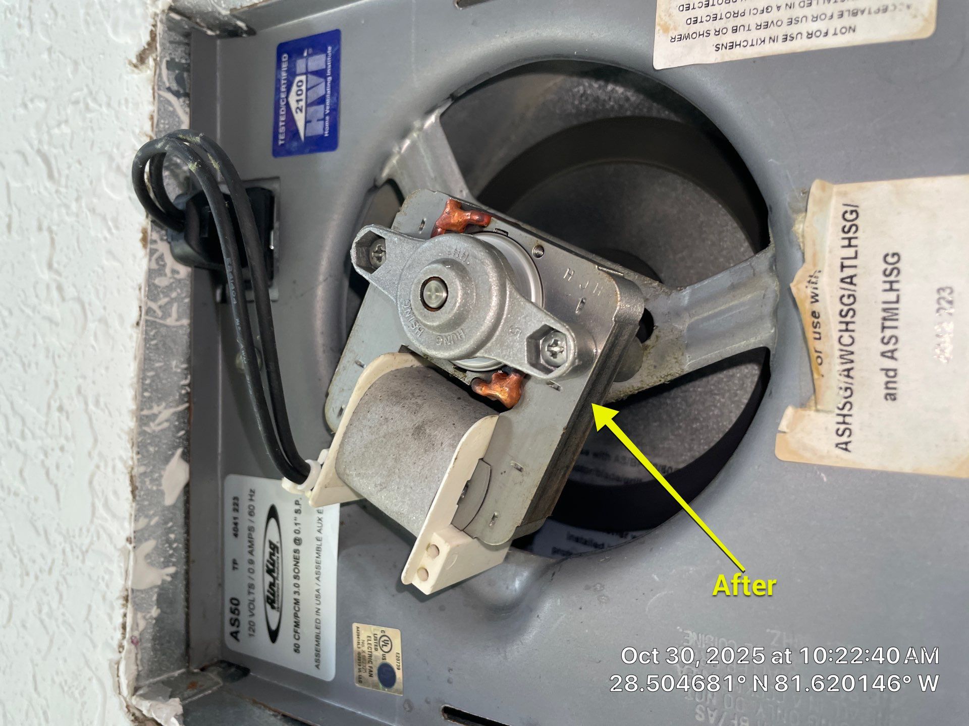 Dryer Vent and Bathroom Exhaust Fan Cleaning in Winter Garden by Hygienic Air, Inc