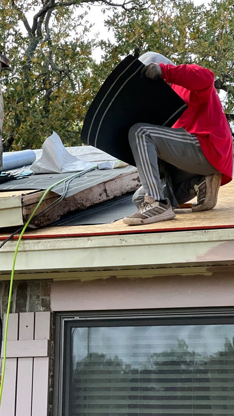 Residential Roofing Installation using GAF Natural Shadow  by A & H Roofing and Contracting