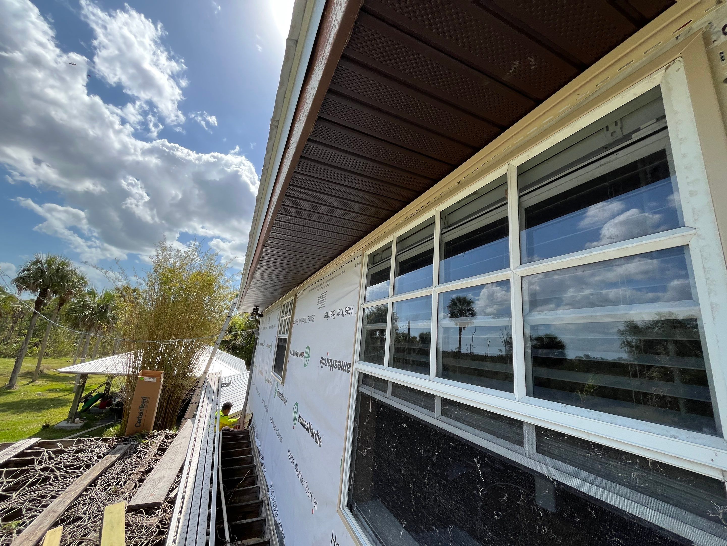 Bronze Soffit Upgrade in Fort Myers, FL by Gutter Professors