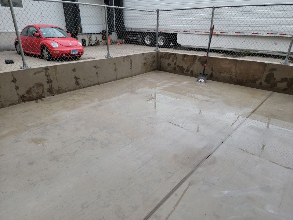 commercial pressure washing using Hot water by Northern Power Washing LLC.
