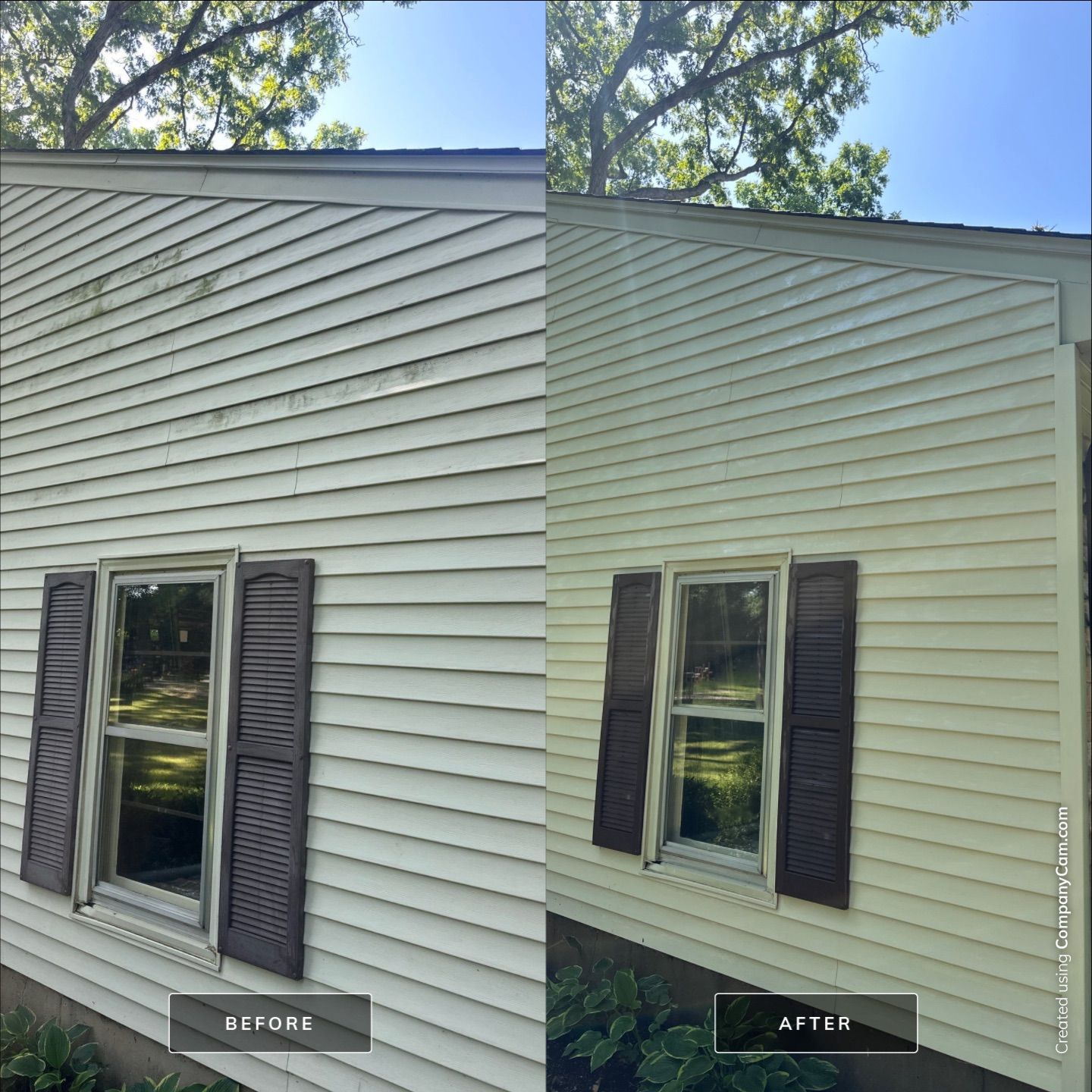 Project in Woodstock by Simmons Power & Soft Washing