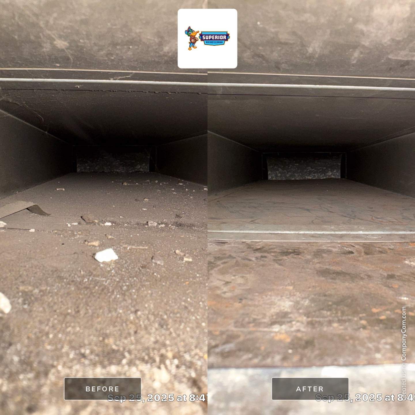 Air Duct Cleaning With a Vacuum Truck in Coraopolis, PA by Superior Air Duct Cleaning