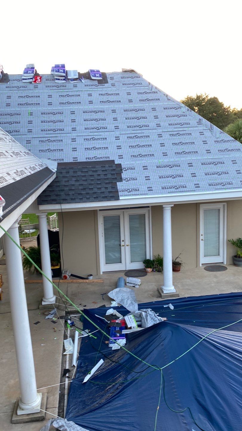 Residential Roofing Repair using Roof Replacement by American Roofing & Construction LLC