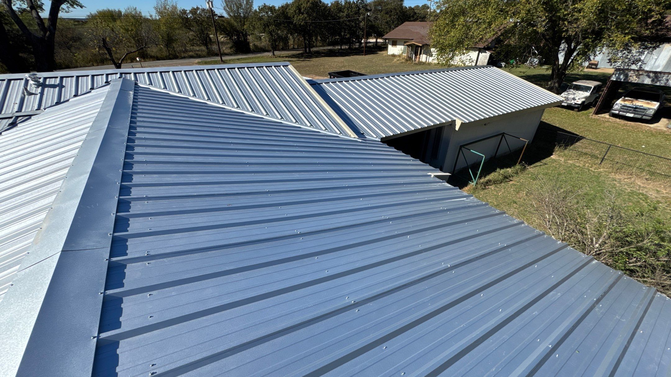 New Metal Roof by Harvey Roofing & Construction