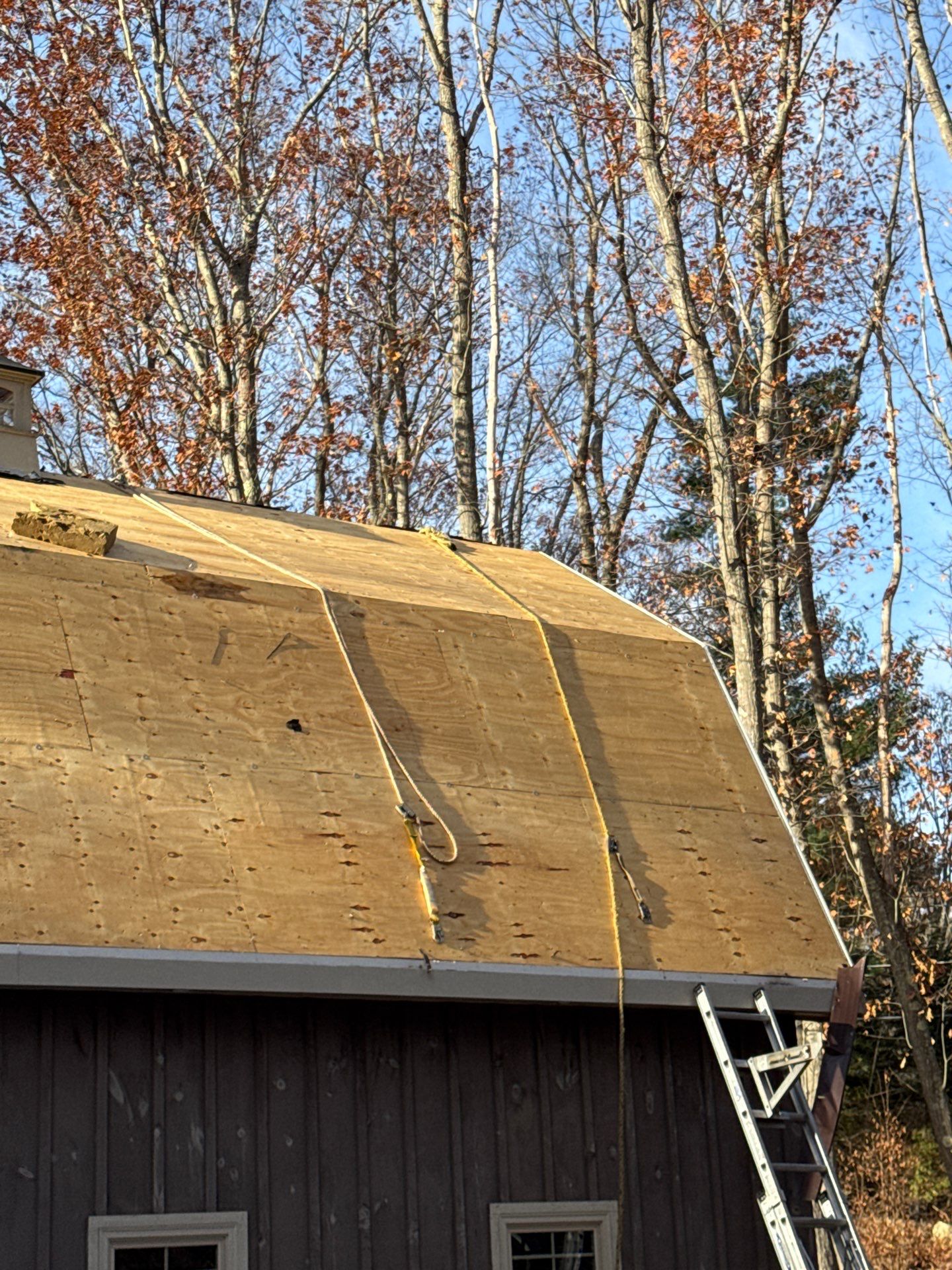 Complete House & Barn Roof with 13 Skylight Reflashing + EPDM Repairs by Mighty Dog Roofing of Greater Middlesex County