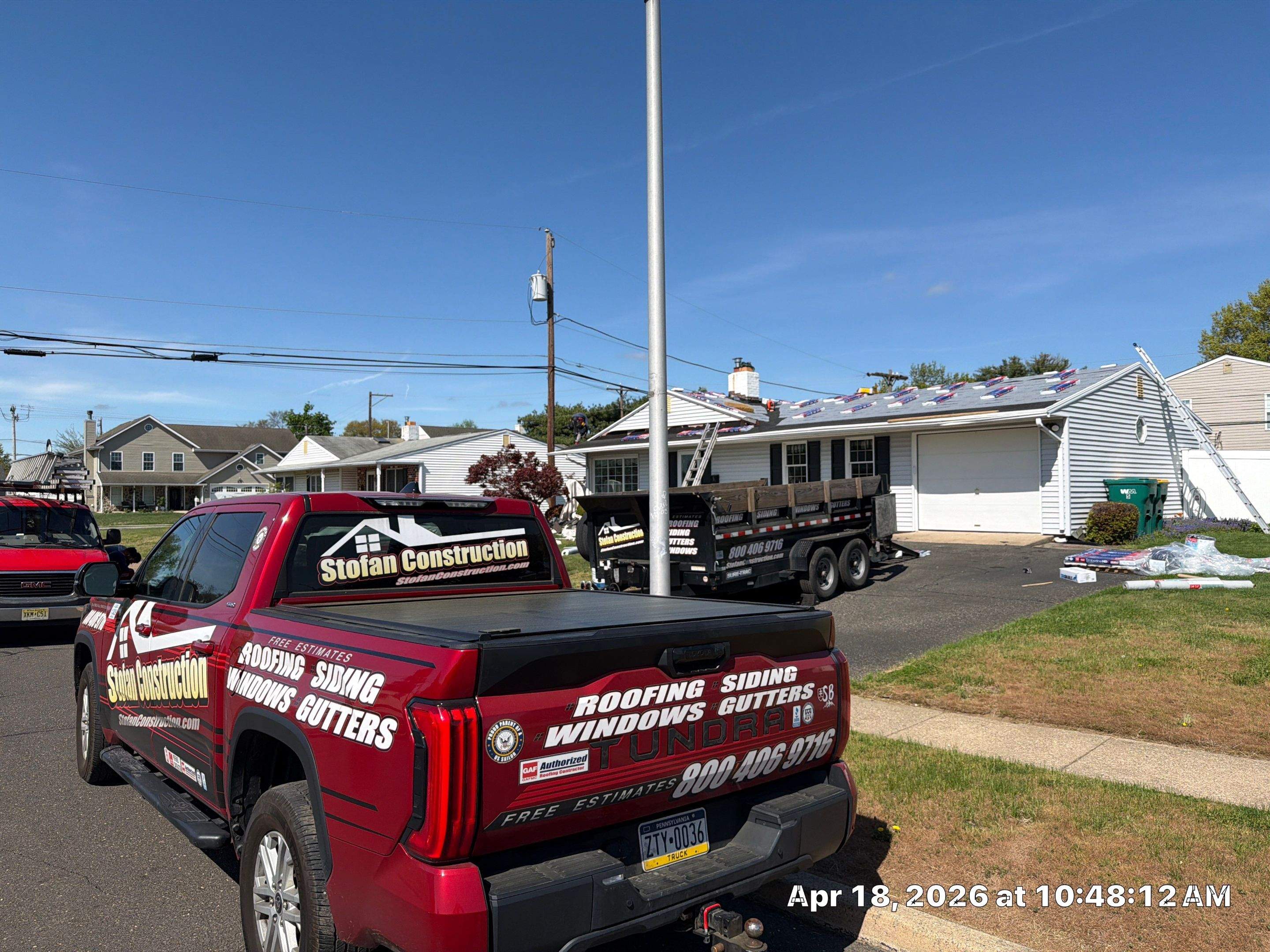 New Roofing, Siding and Gutters  by Stofan Construction LLC