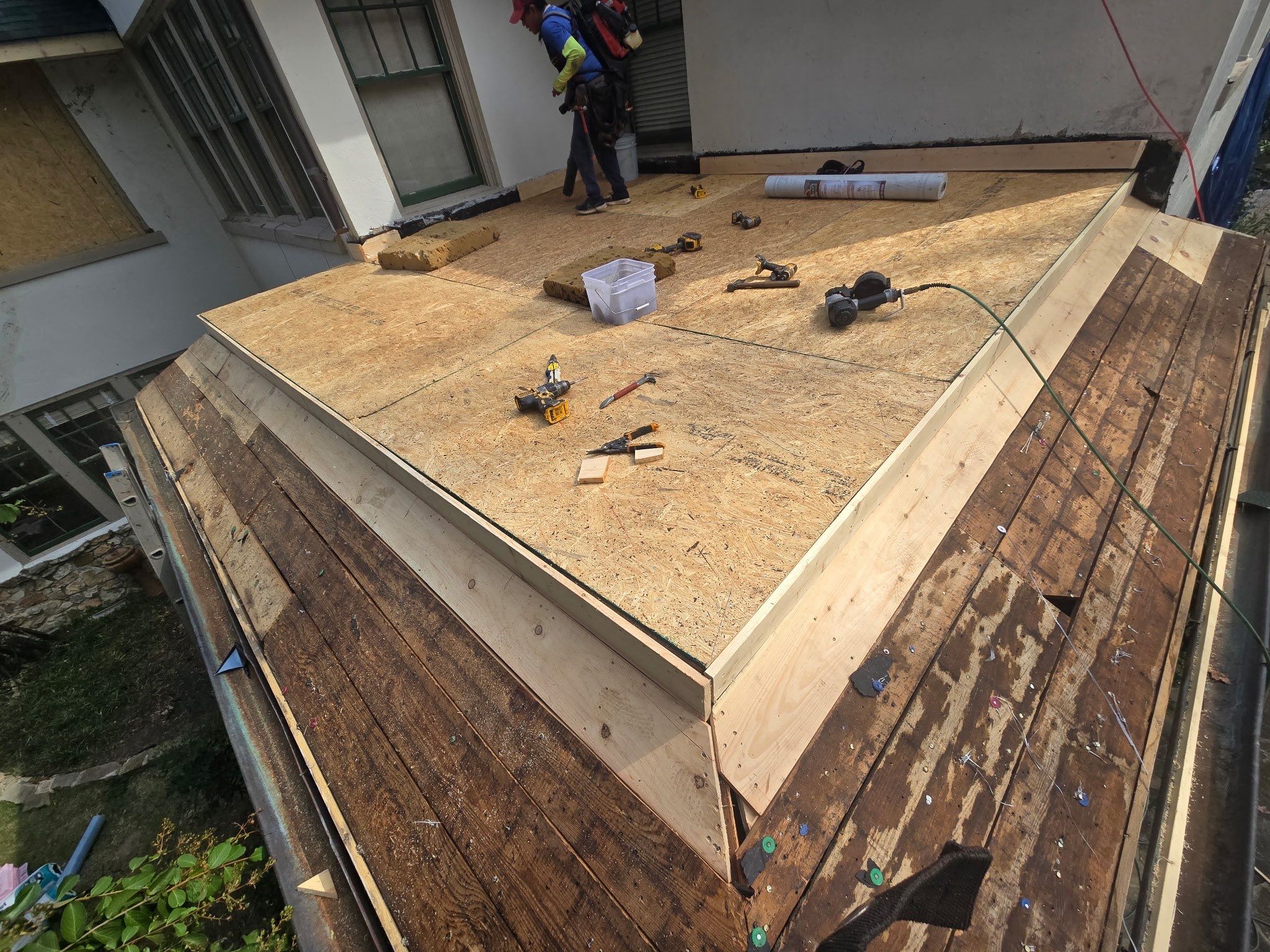 Memphis Home Restoration and Copper Gutter Installation Following Tree Damage by Revival Roofing Services