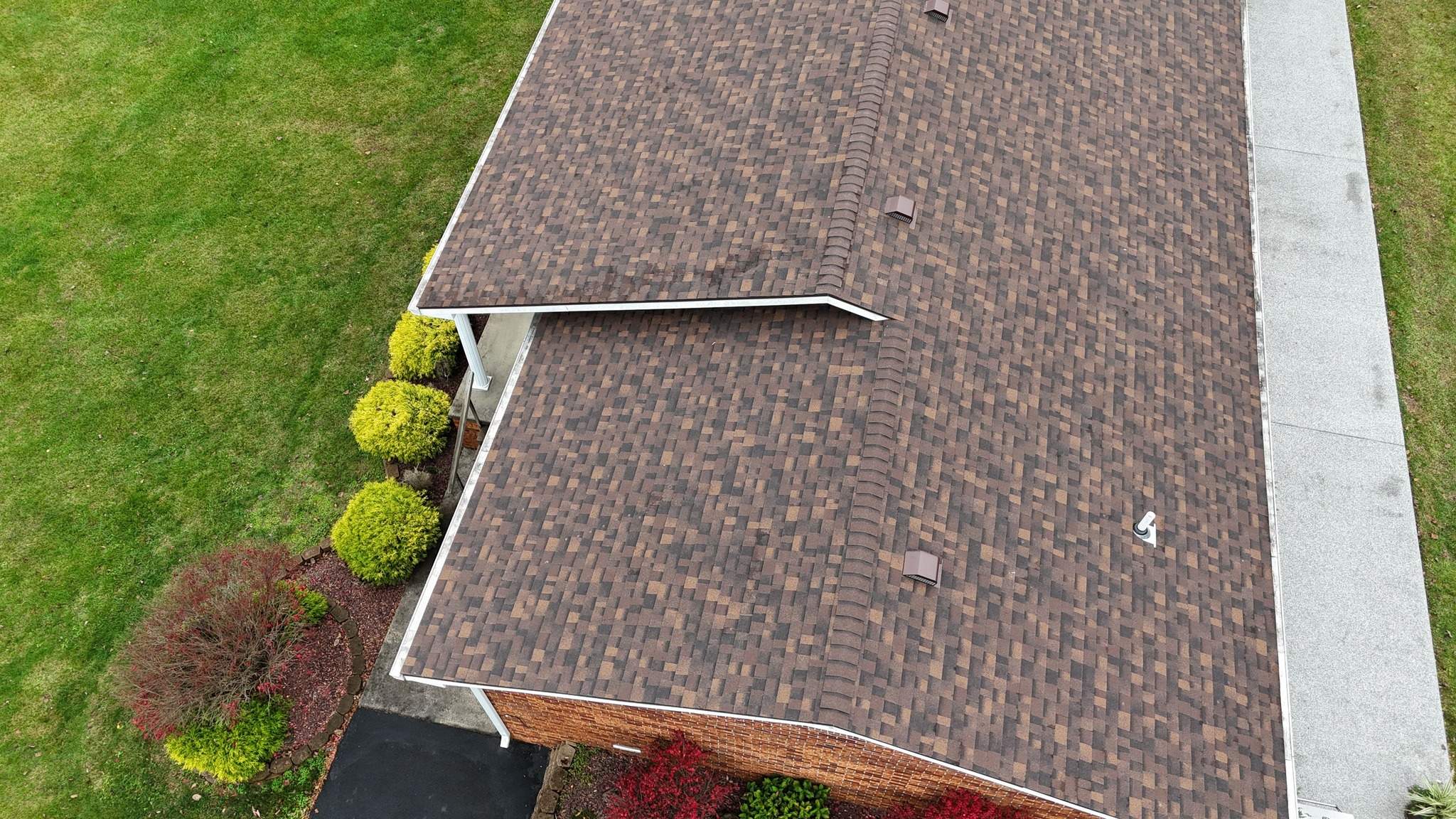 Residential Roofing Installation using Owens Corning Shingles by Leach and Brown Construction LLC