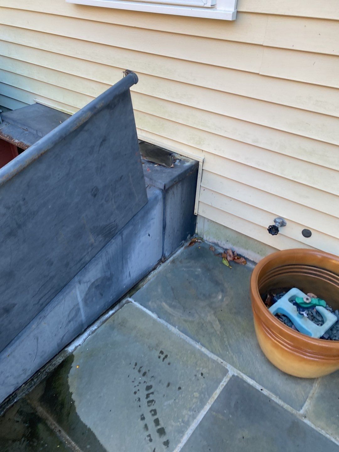 Basement Remodel using Bilco Basement Door by A Plus Exterior