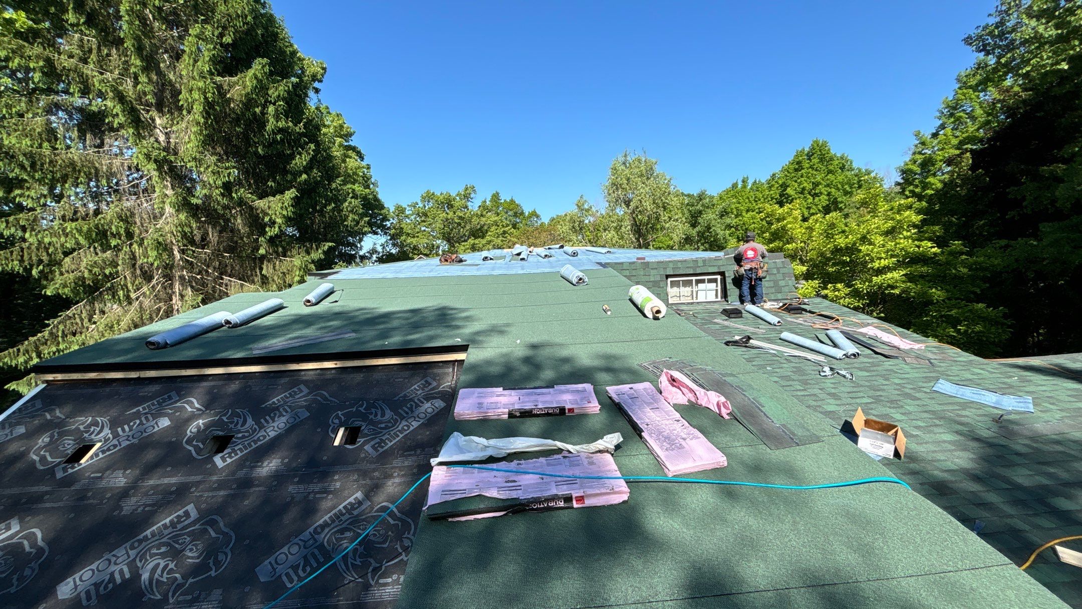 Roof Replacement using Owens Corning Duration by 180 Contractors