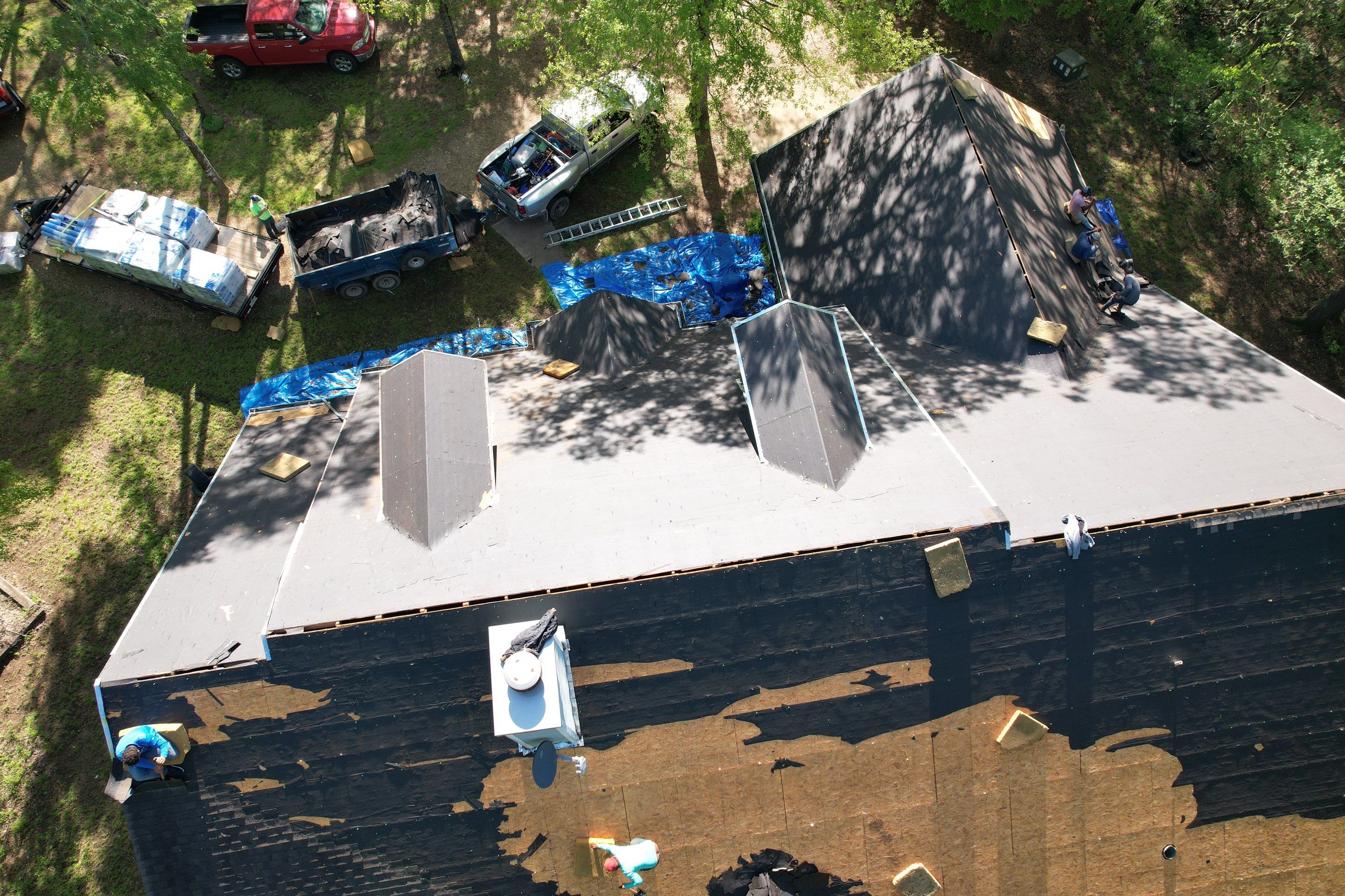 Residential Shingle Reroof using Malarkey Vista by Hostetler Roofing