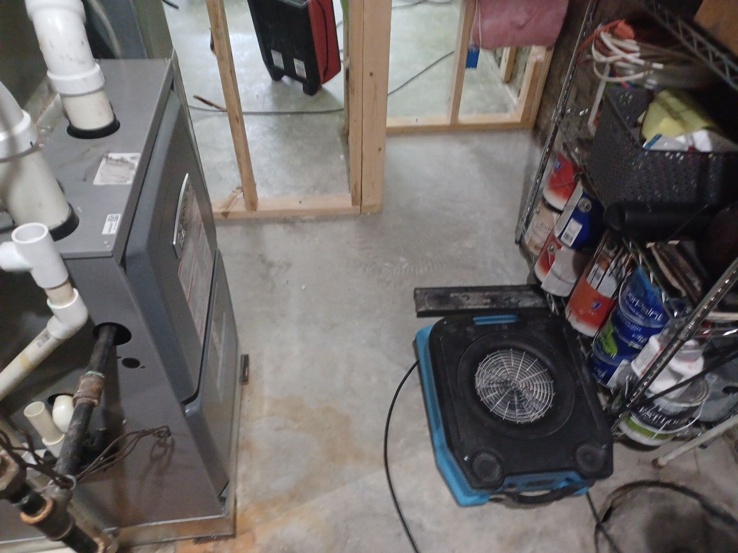 Project in Brandon Twp by EzDry Water Mitigation & Property Restoration