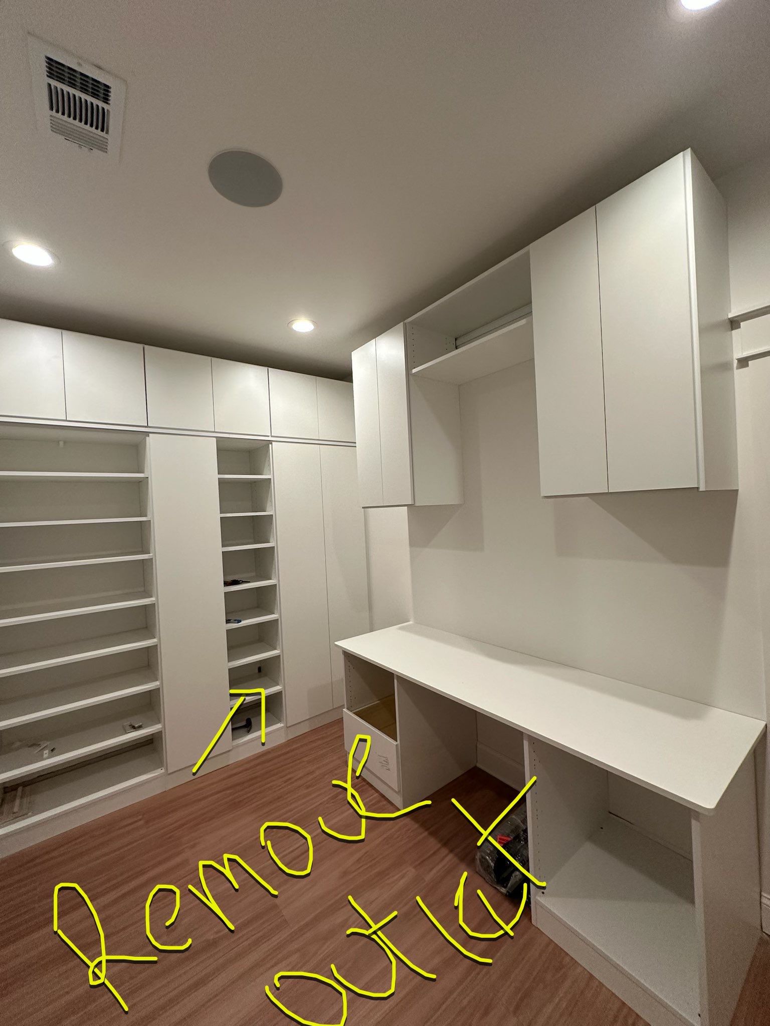 Closet Project in Woodstock by Atlanta Design Group