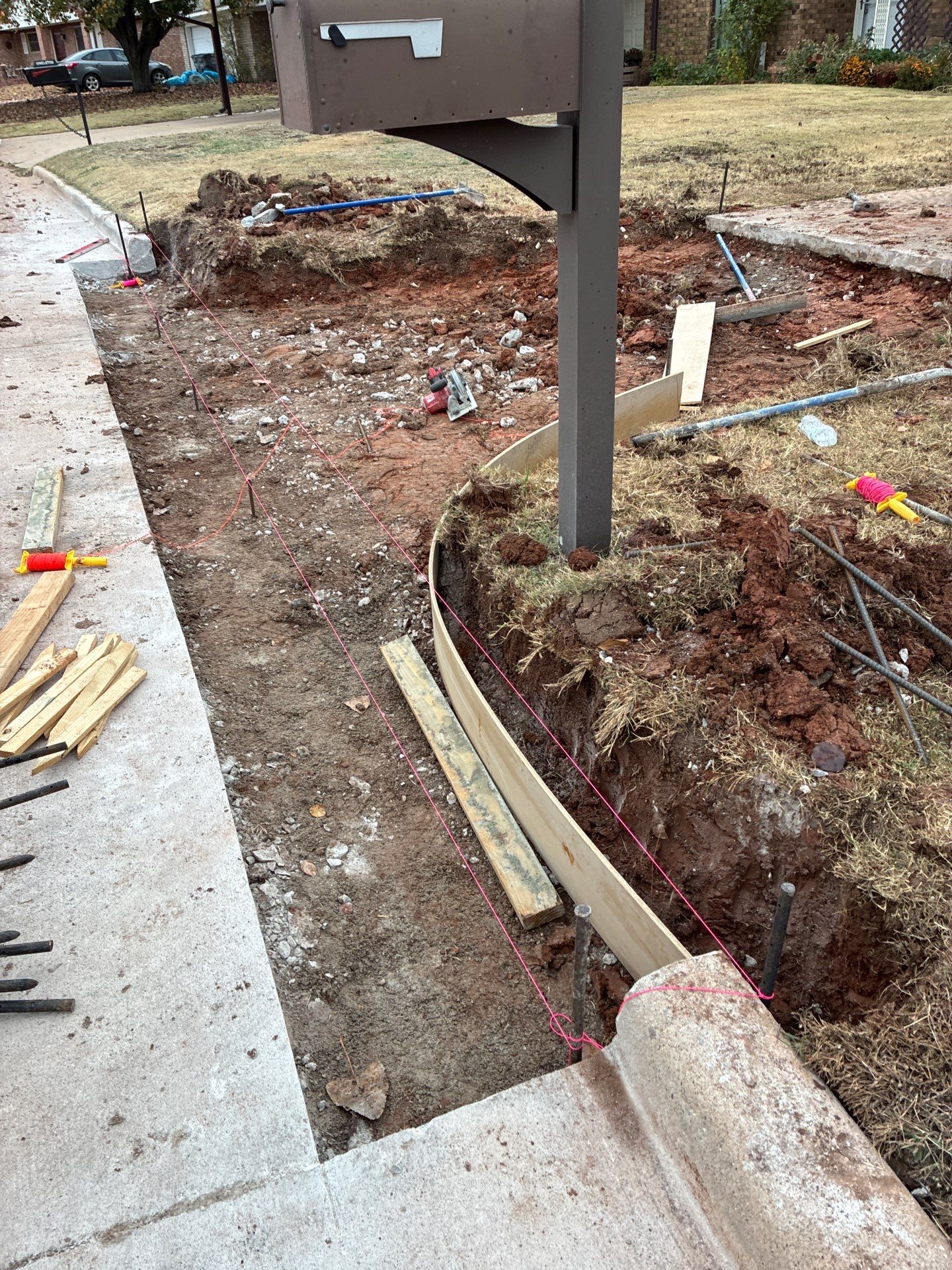 Concrete work and Carport Install by Clays Services Inc