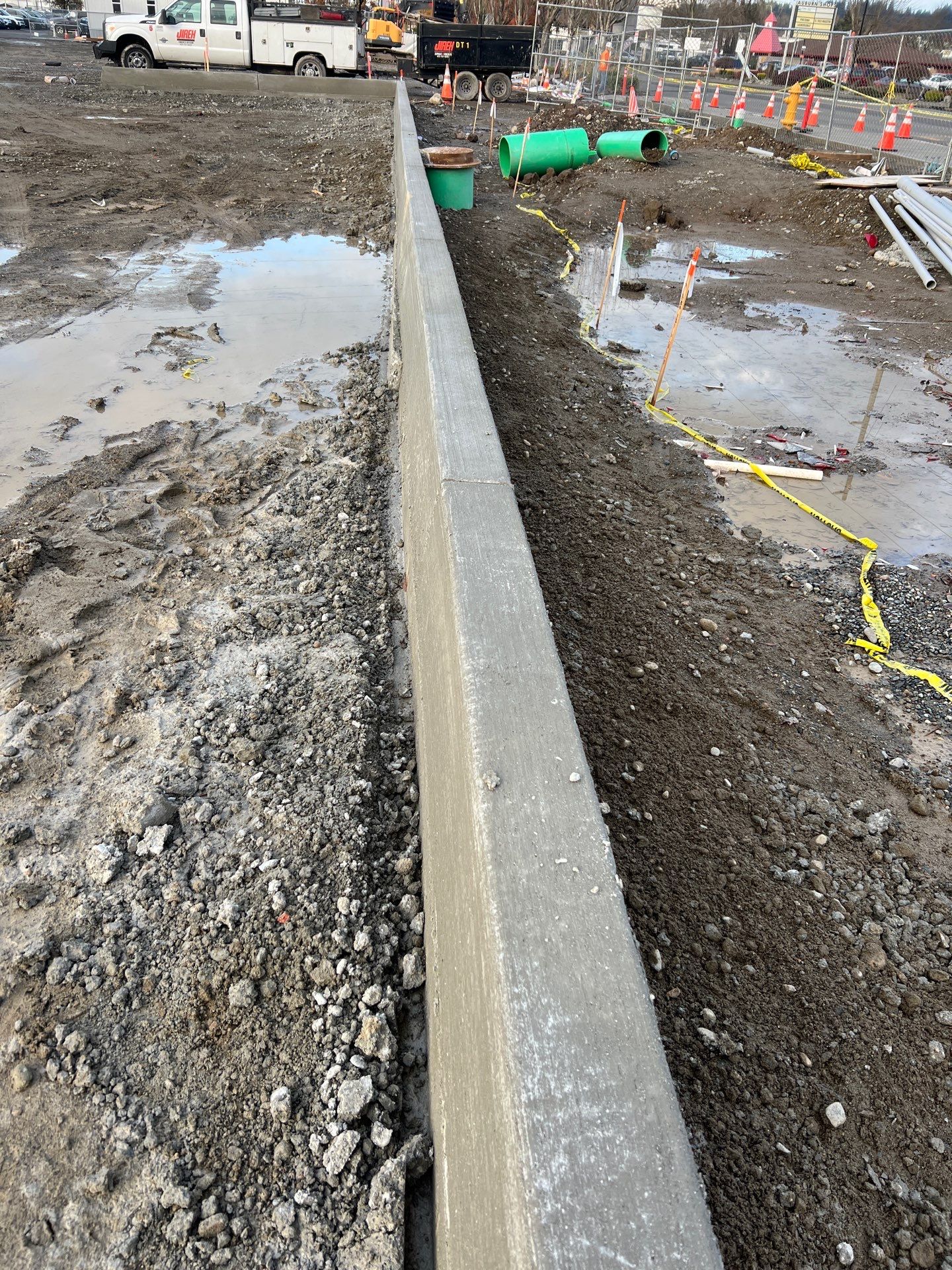 Concrete Curbing & Patch Repairs | Auburn  by Jireh Asphalt & Concrete Inc 