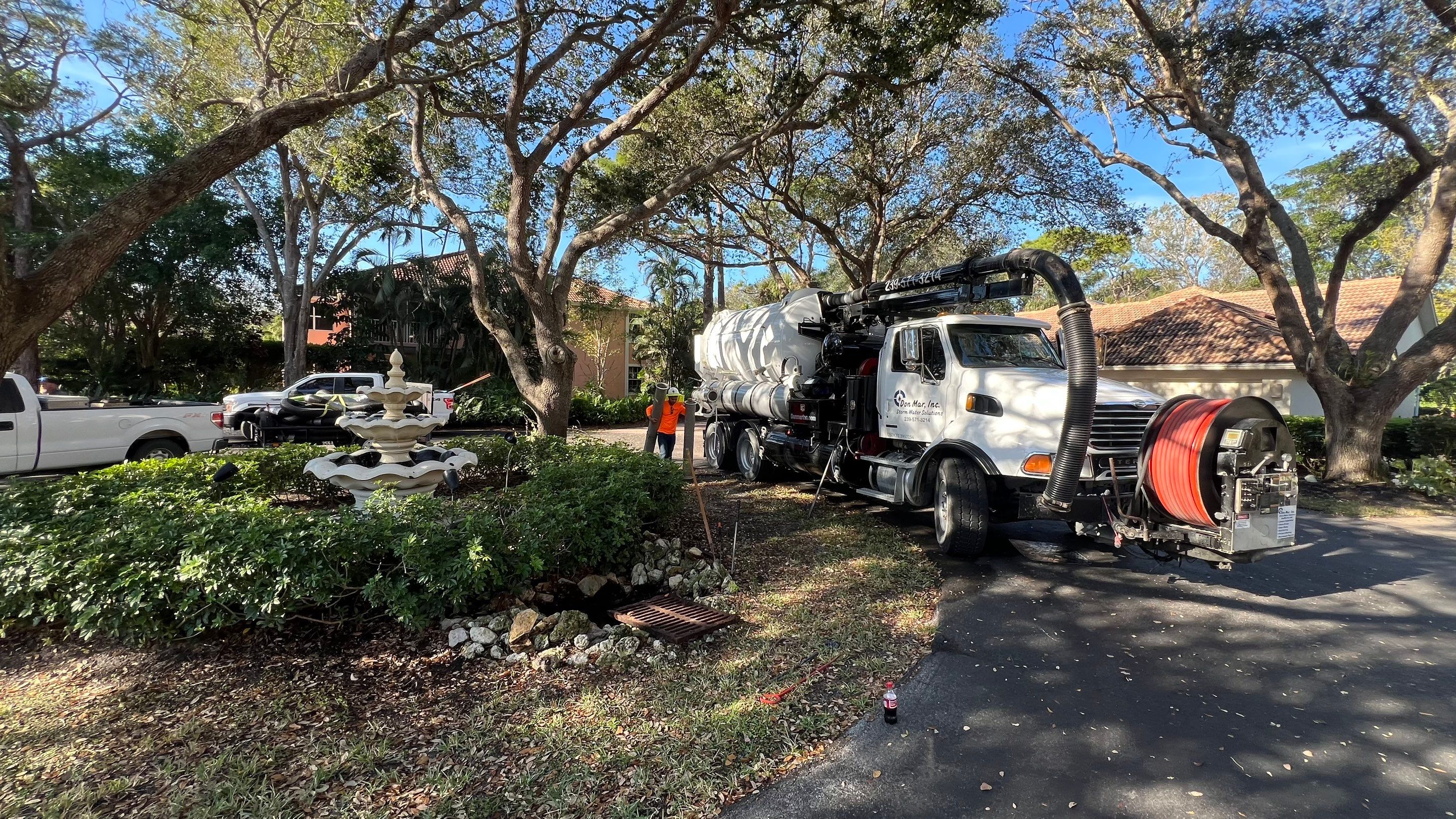 Neighborhood Catch Basin Cleaning by Don Mar, Inc. Storm Water Solutions