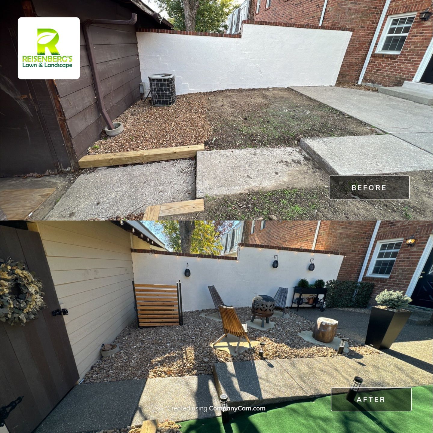 Courtyard Overhaul by Reisenberg’s Lawn & Landscape, LLC