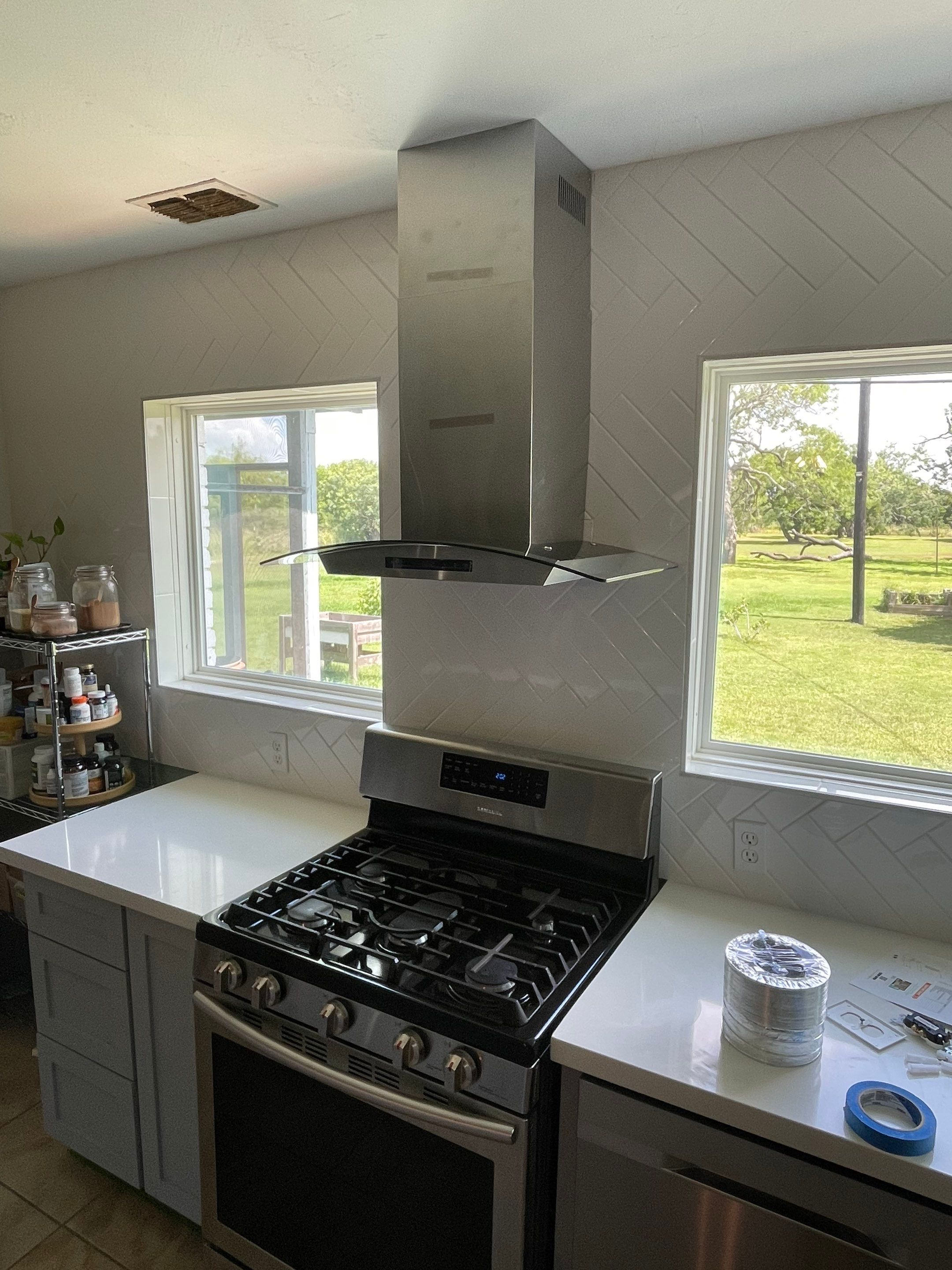 Stainless Steel Hood Vent Install in Rio Hondo, Tx by PMG Home LLC